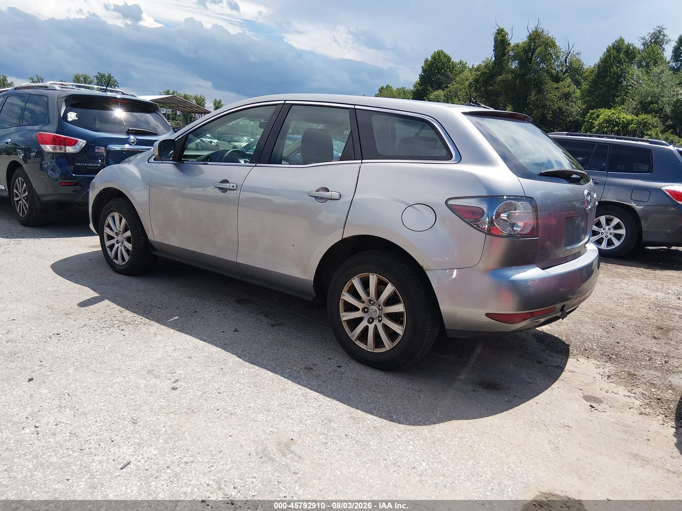 2011 Mazda Cx-7 I Sv Gray vin: JM3ER2AM1B0372353