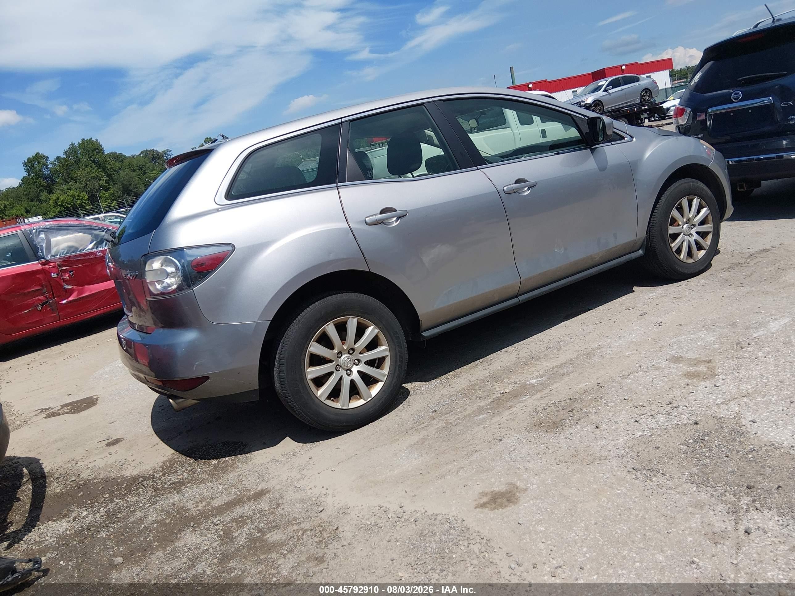 2011 Mazda Cx-7 I Sv Gray vin: JM3ER2AM1B0372353