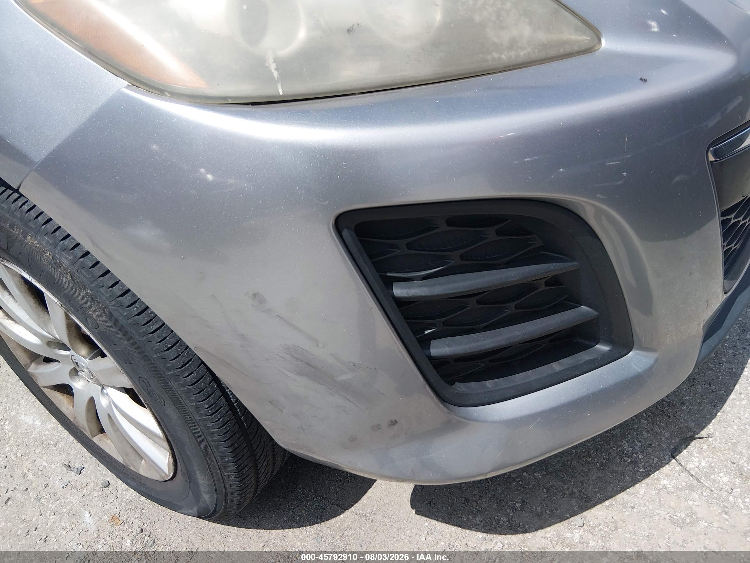 2011 Mazda Cx-7 I Sv Gray vin: JM3ER2AM1B0372353