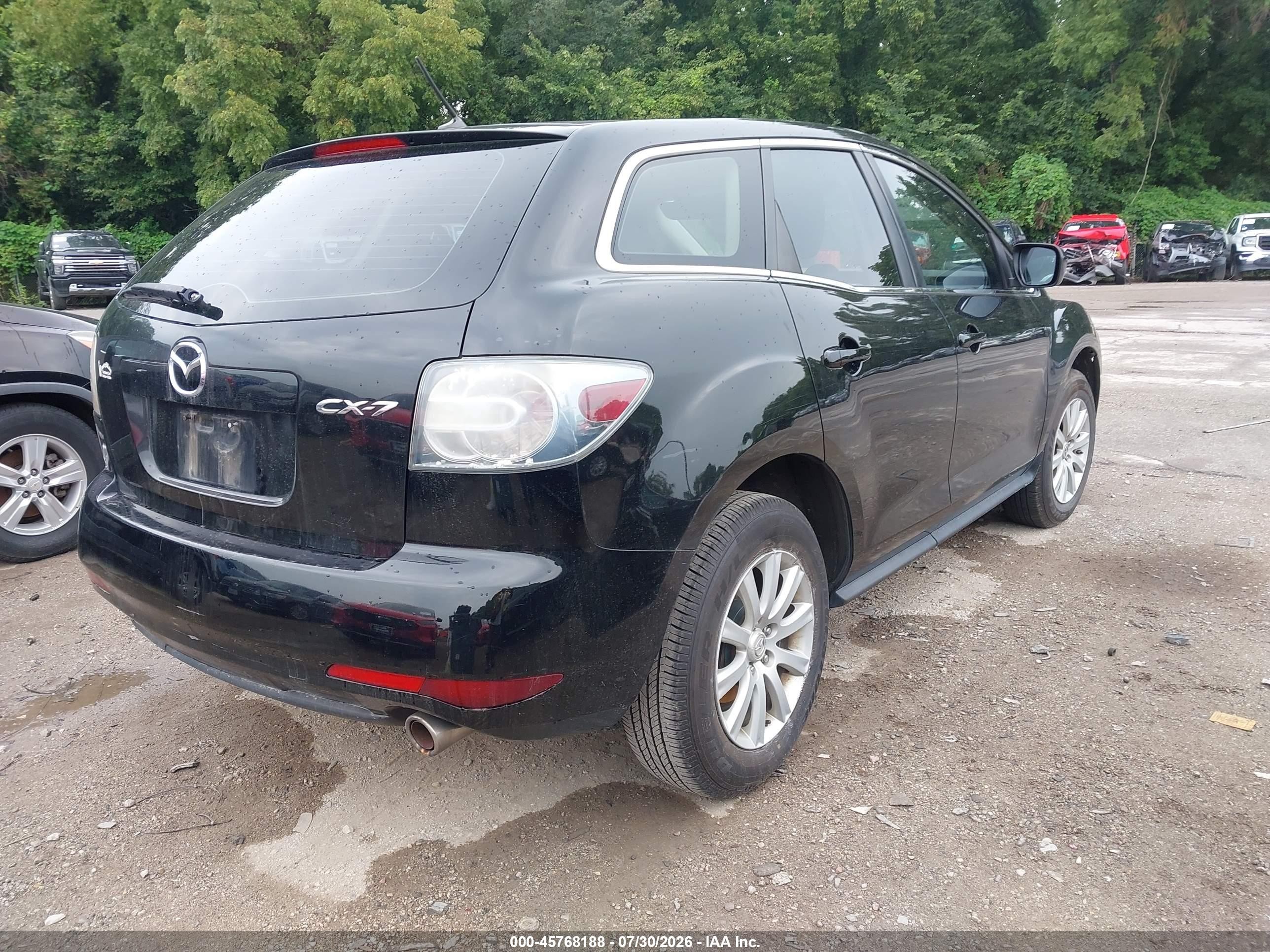 2011 Mazda Cx-7 I Sv Black vin: JM3ER2AM1B0385099