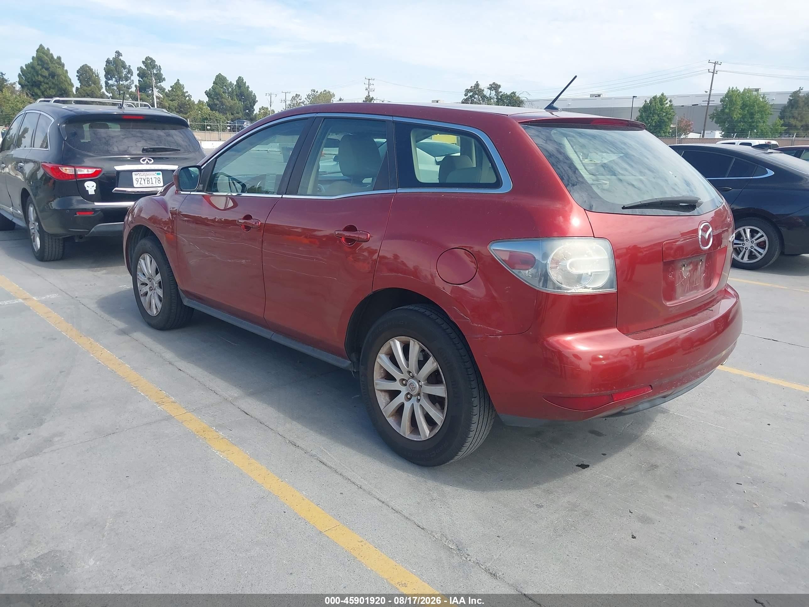 2011 Mazda Cx-7 I Sv Red vin: JM3ER2AM2B0361510