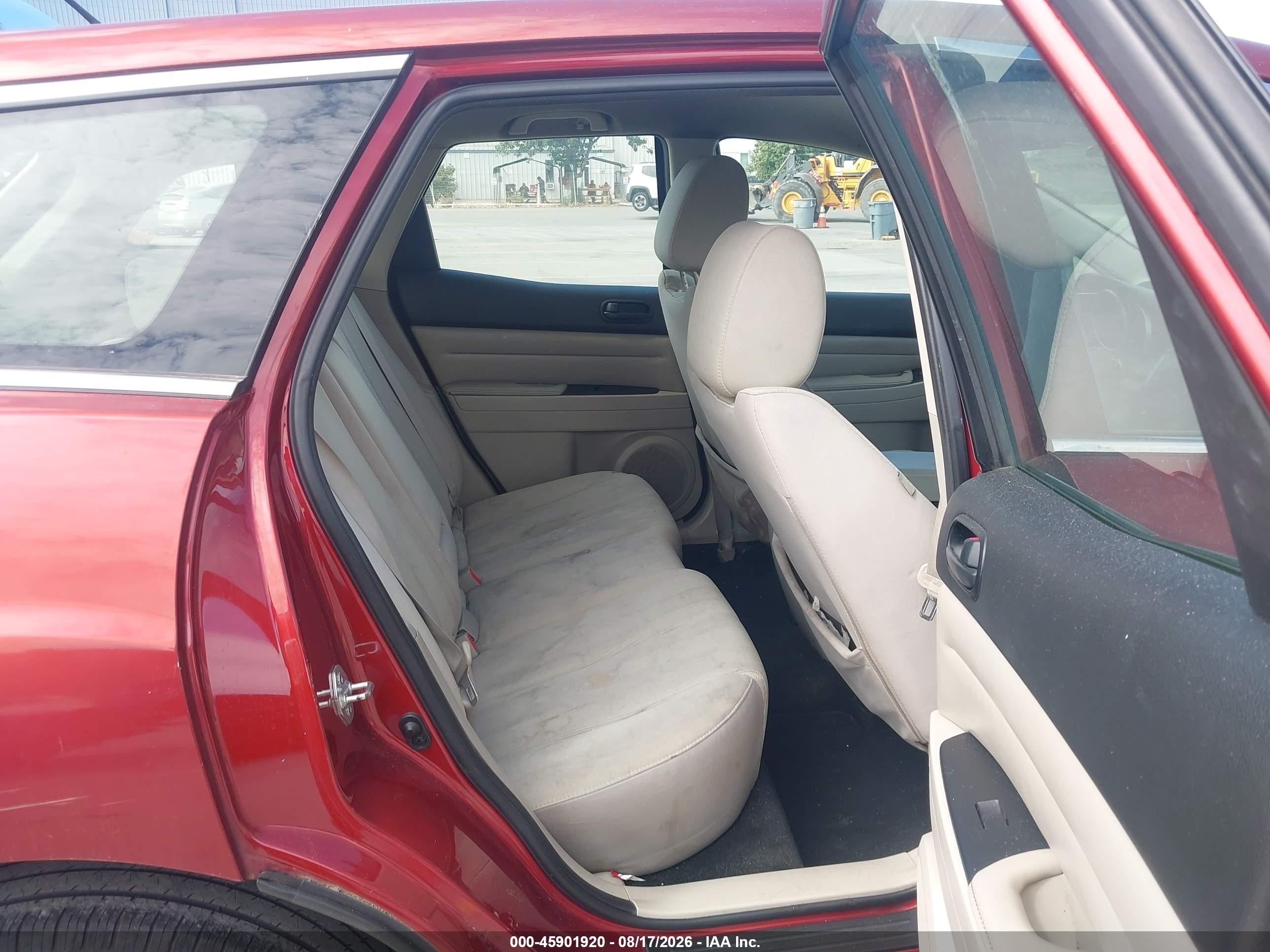 2011 Mazda Cx-7 I Sv Red vin: JM3ER2AM2B0361510