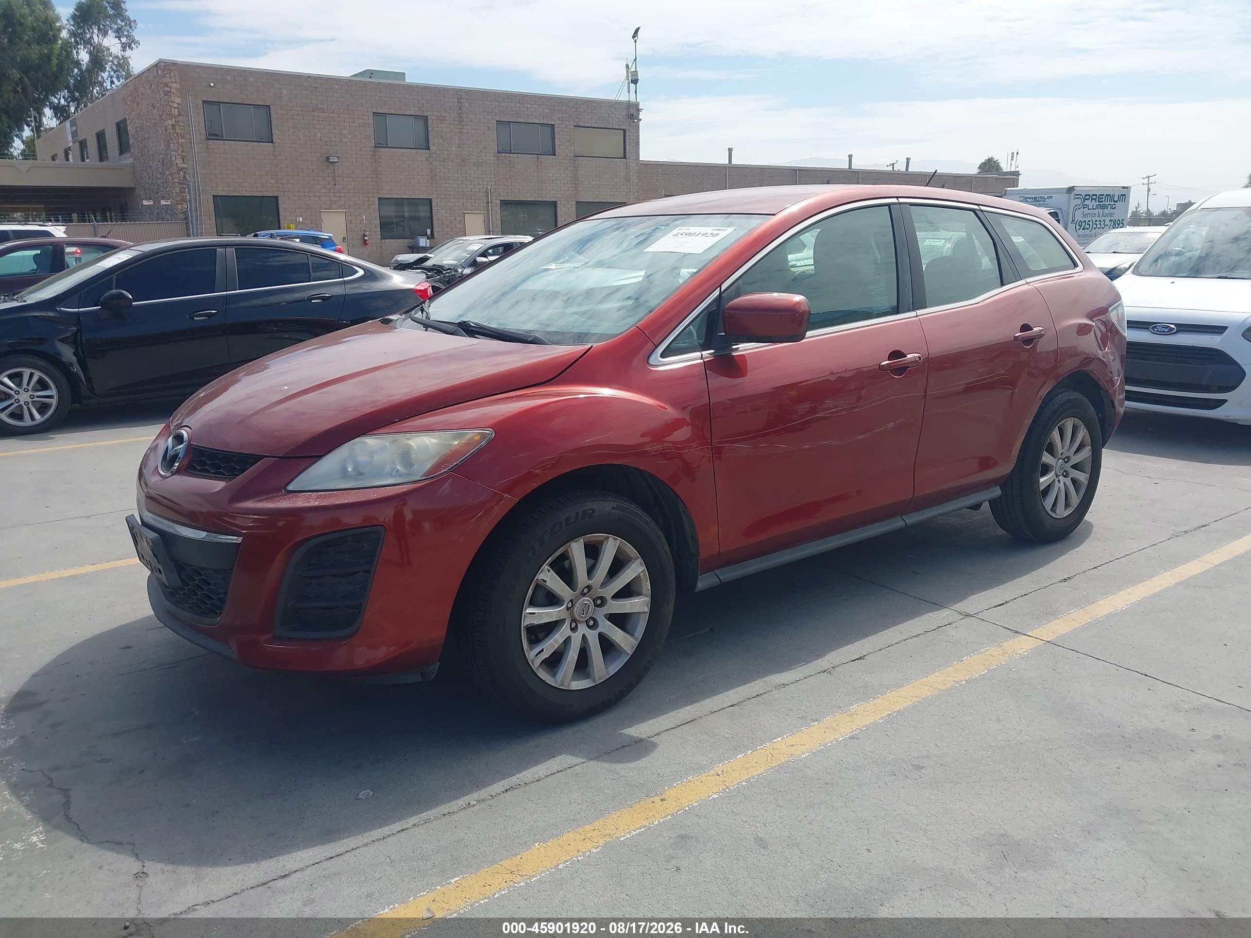 2011 Mazda Cx-7 I Sv Red vin: JM3ER2AM2B0361510
