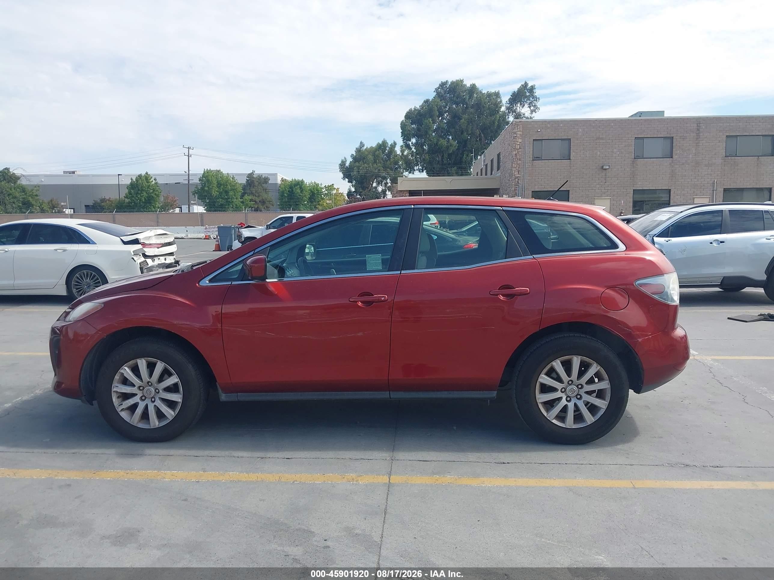 2011 Mazda Cx-7 I Sv Red vin: JM3ER2AM2B0361510