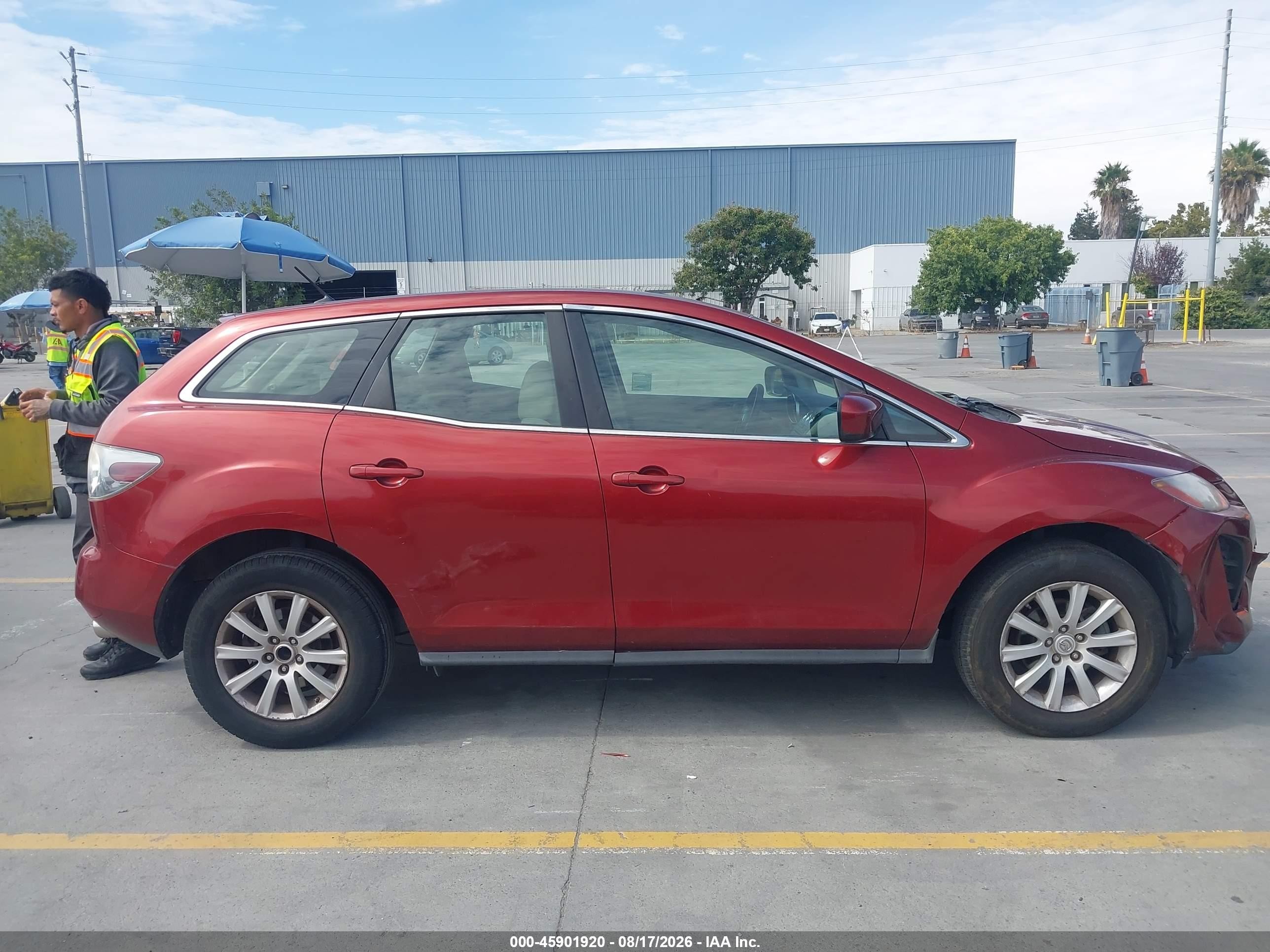 2011 Mazda Cx-7 I Sv Red vin: JM3ER2AM2B0361510