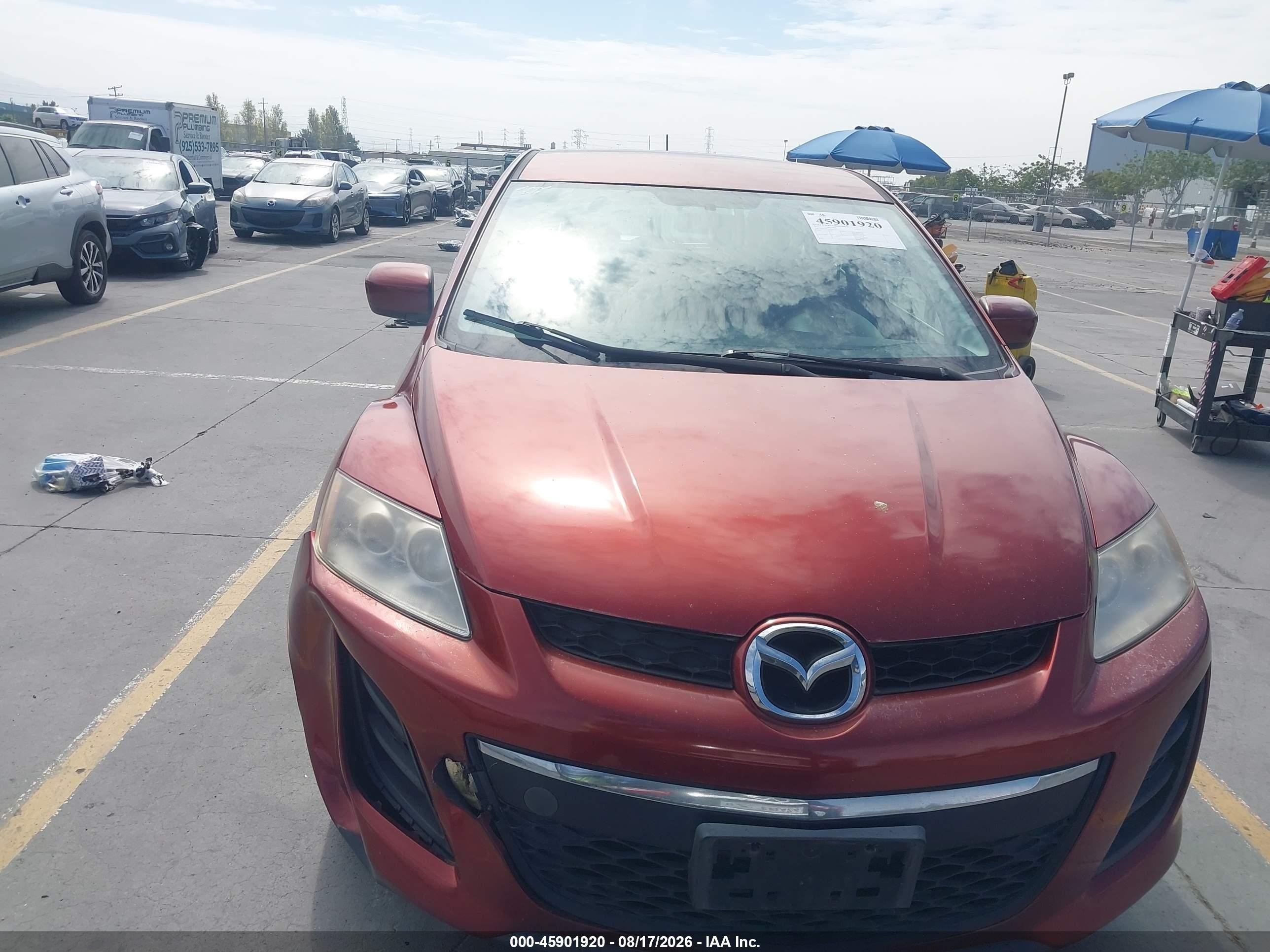 2011 Mazda Cx-7 I Sv Red vin: JM3ER2AM2B0361510