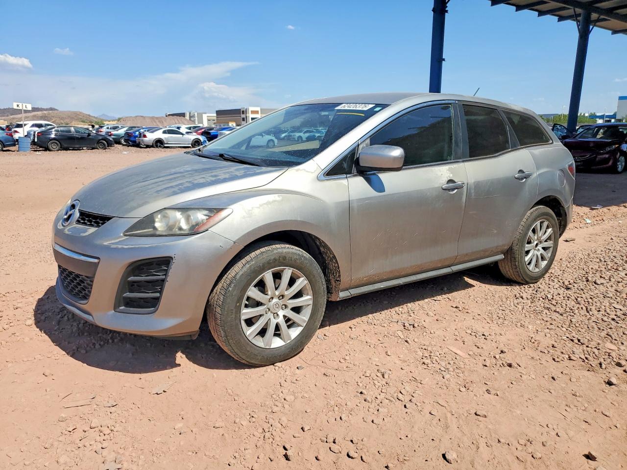2011 Mazda Cx-7 Silver vin: JM3ER2AM3B0389591