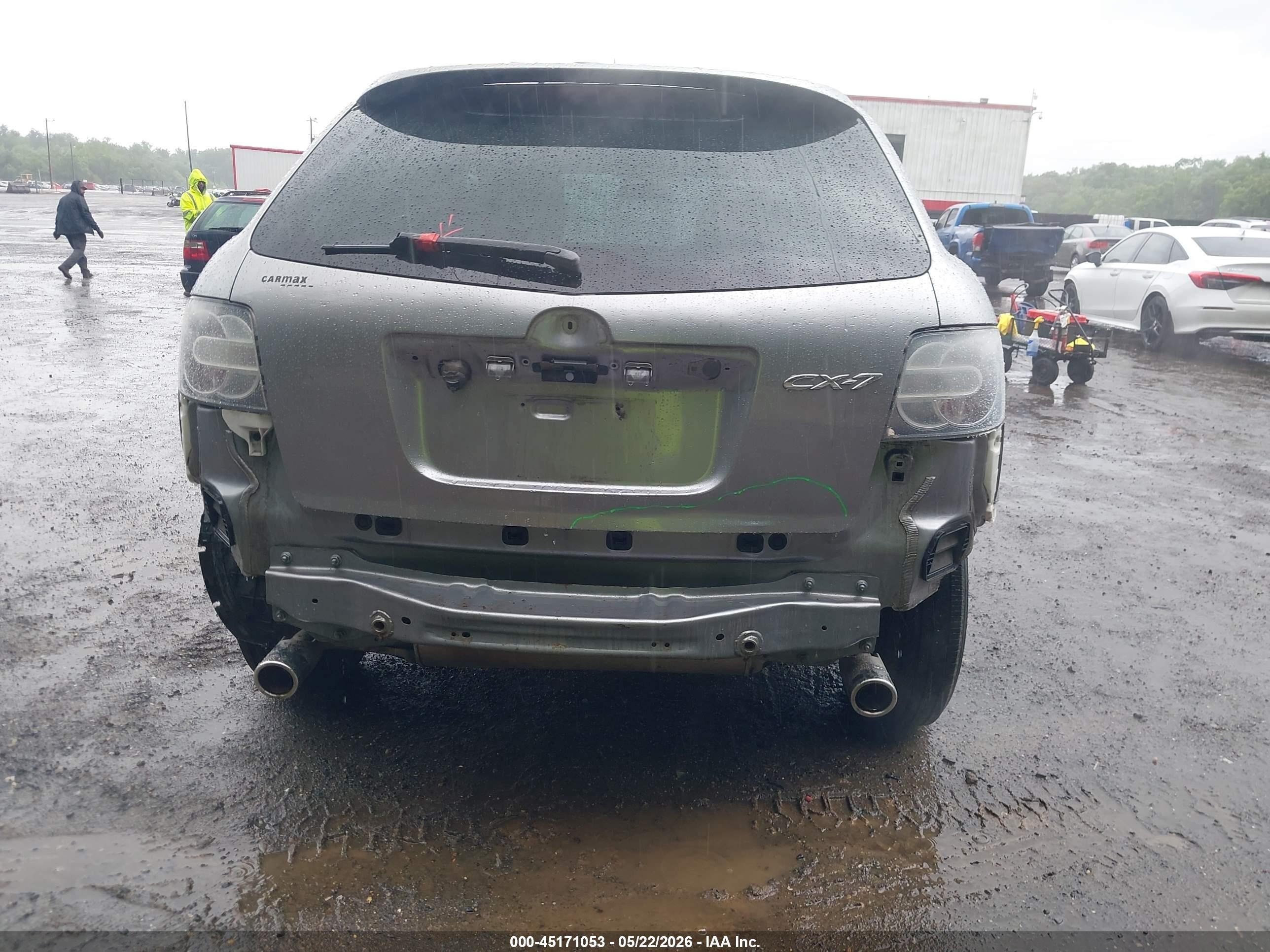 2011 Mazda Cx-7 I Sv Silver vin: JM3ER2AM5B0397563