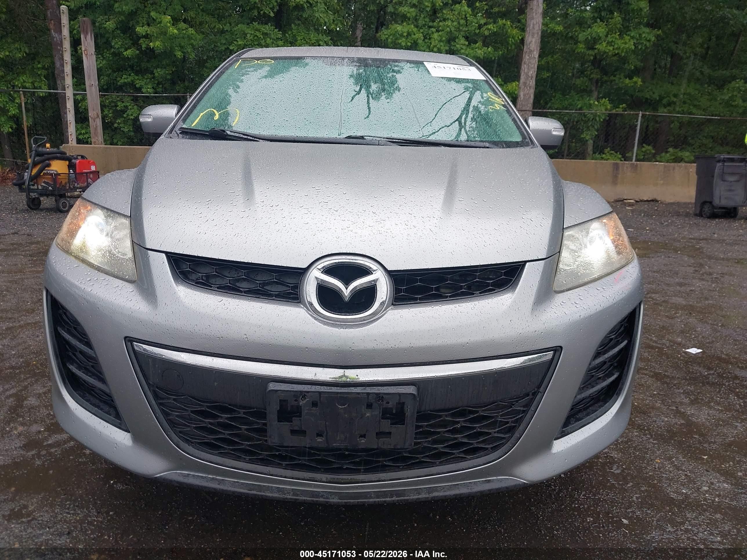 2011 Mazda Cx-7 I Sv Silver vin: JM3ER2AM5B0397563