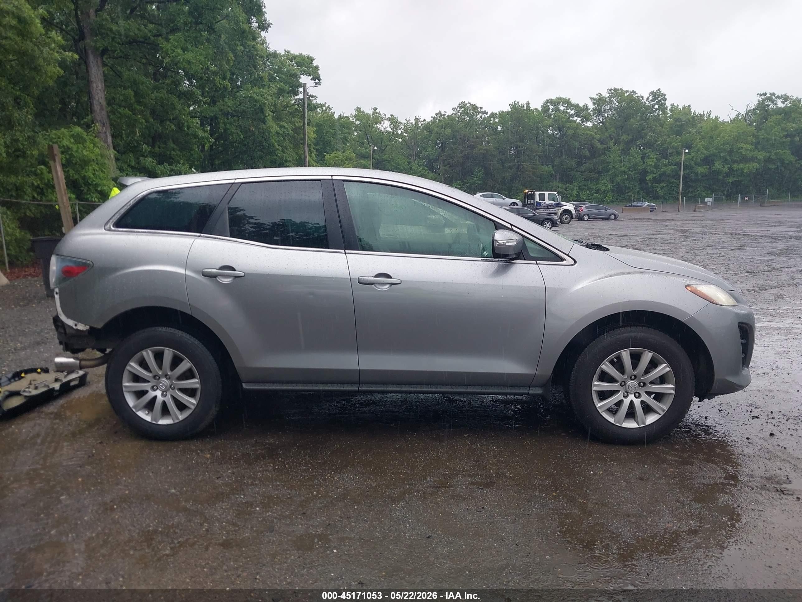2011 Mazda Cx-7 I Sv Silver vin: JM3ER2AM5B0397563