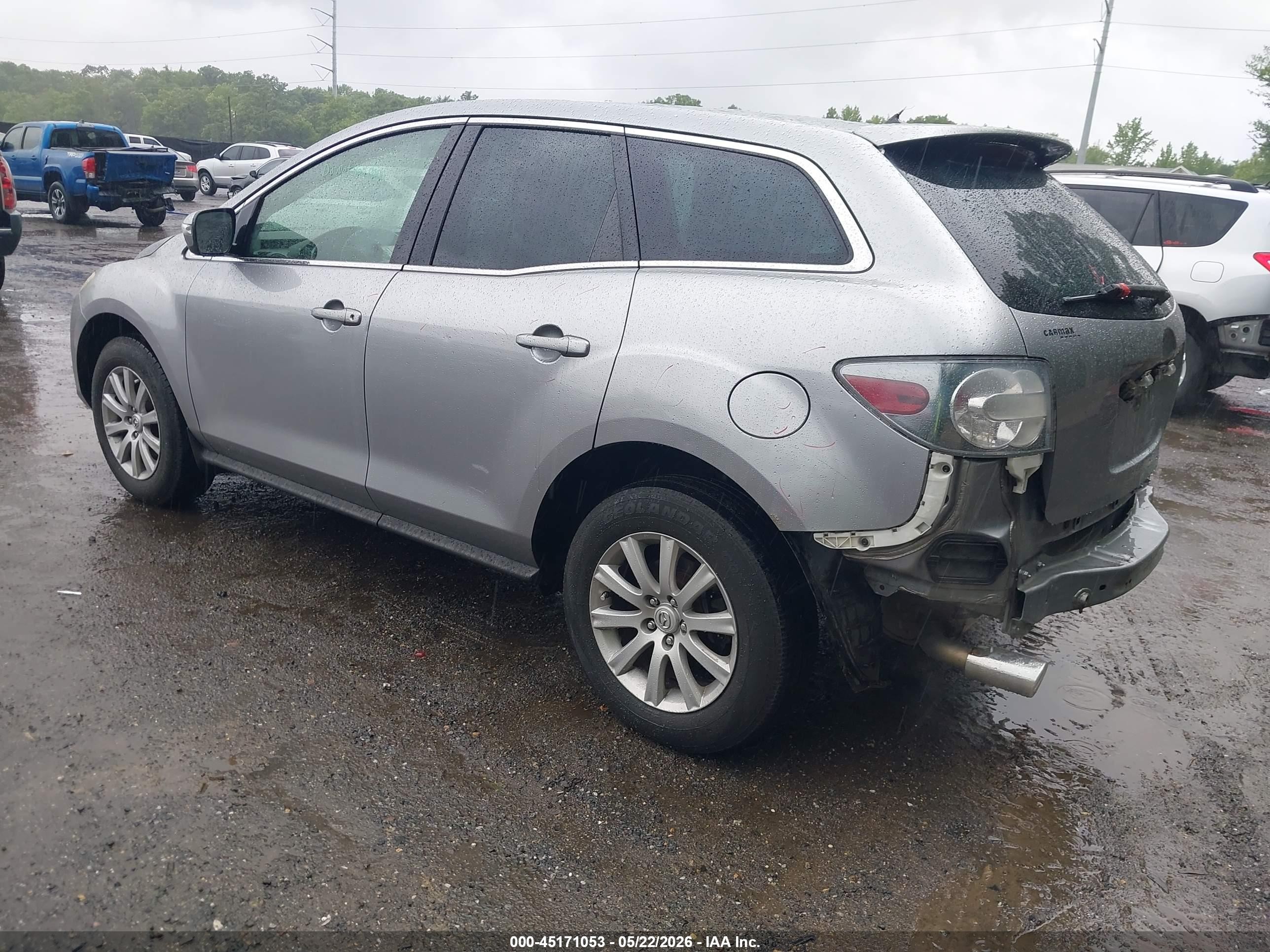 2011 Mazda Cx-7 I Sv Silver vin: JM3ER2AM5B0397563