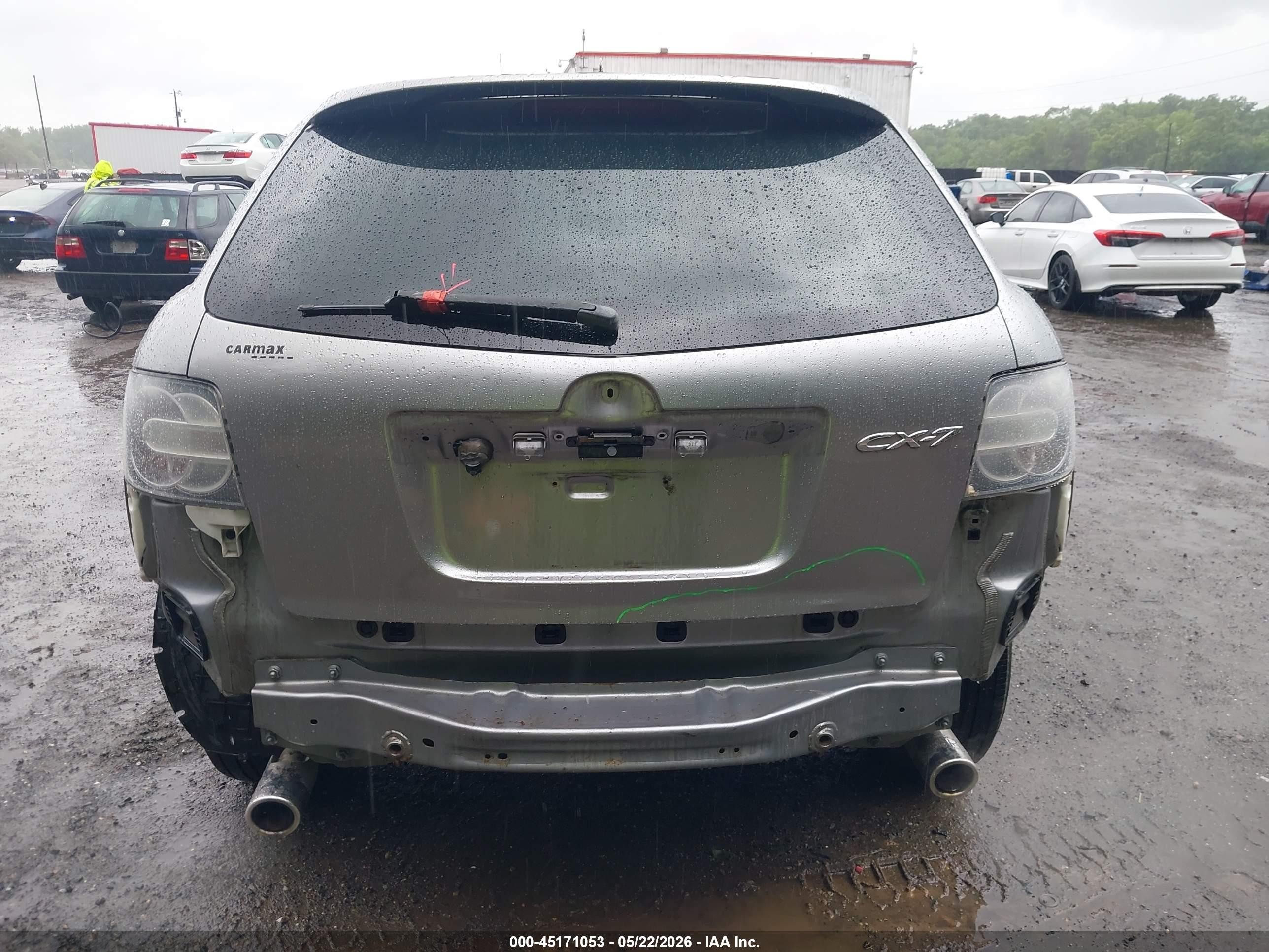 2011 Mazda Cx-7 I Sv Silver vin: JM3ER2AM5B0397563