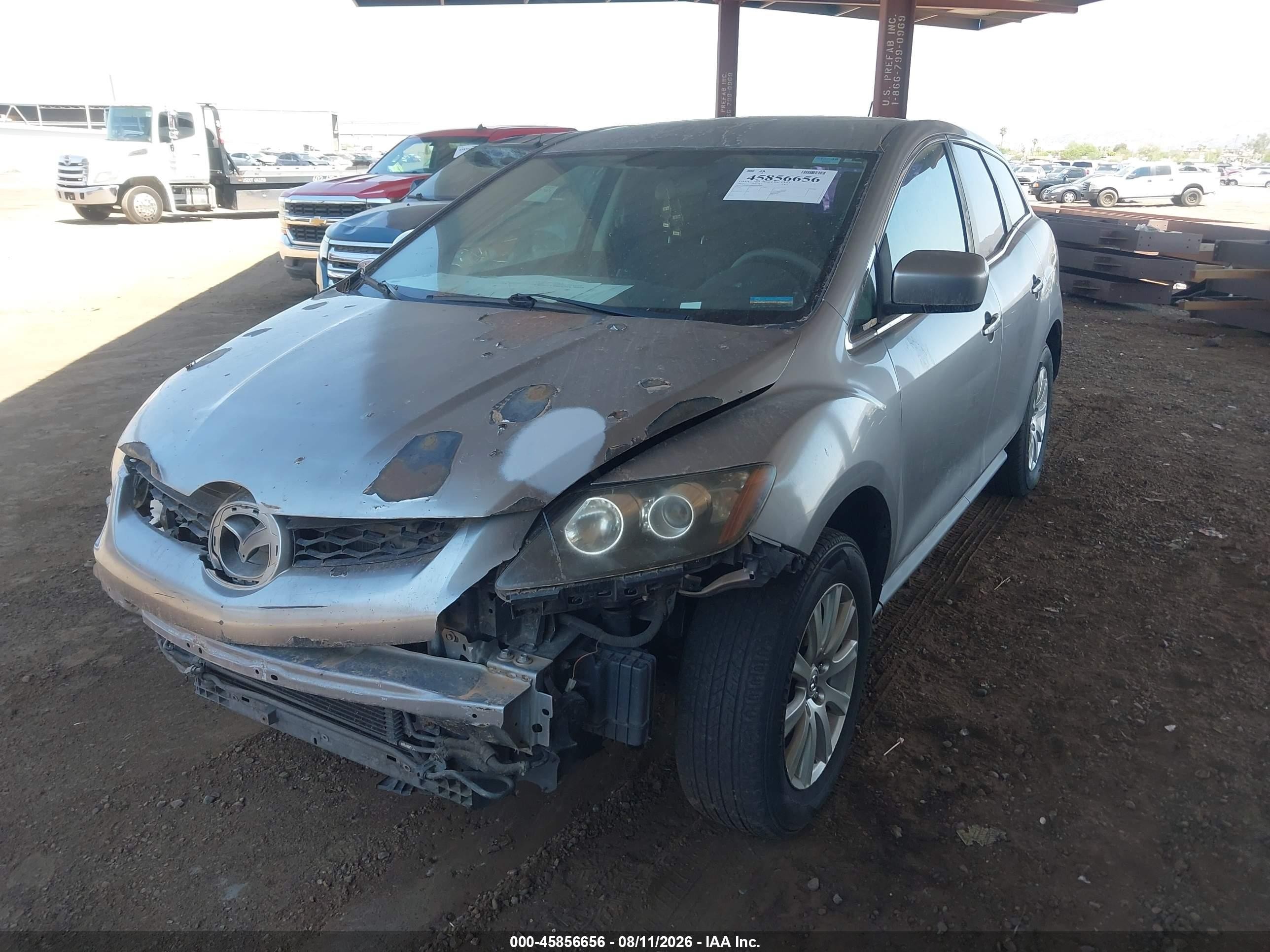2011 Mazda Cx-7   Silver vin: JM3ER2AM6B0391089