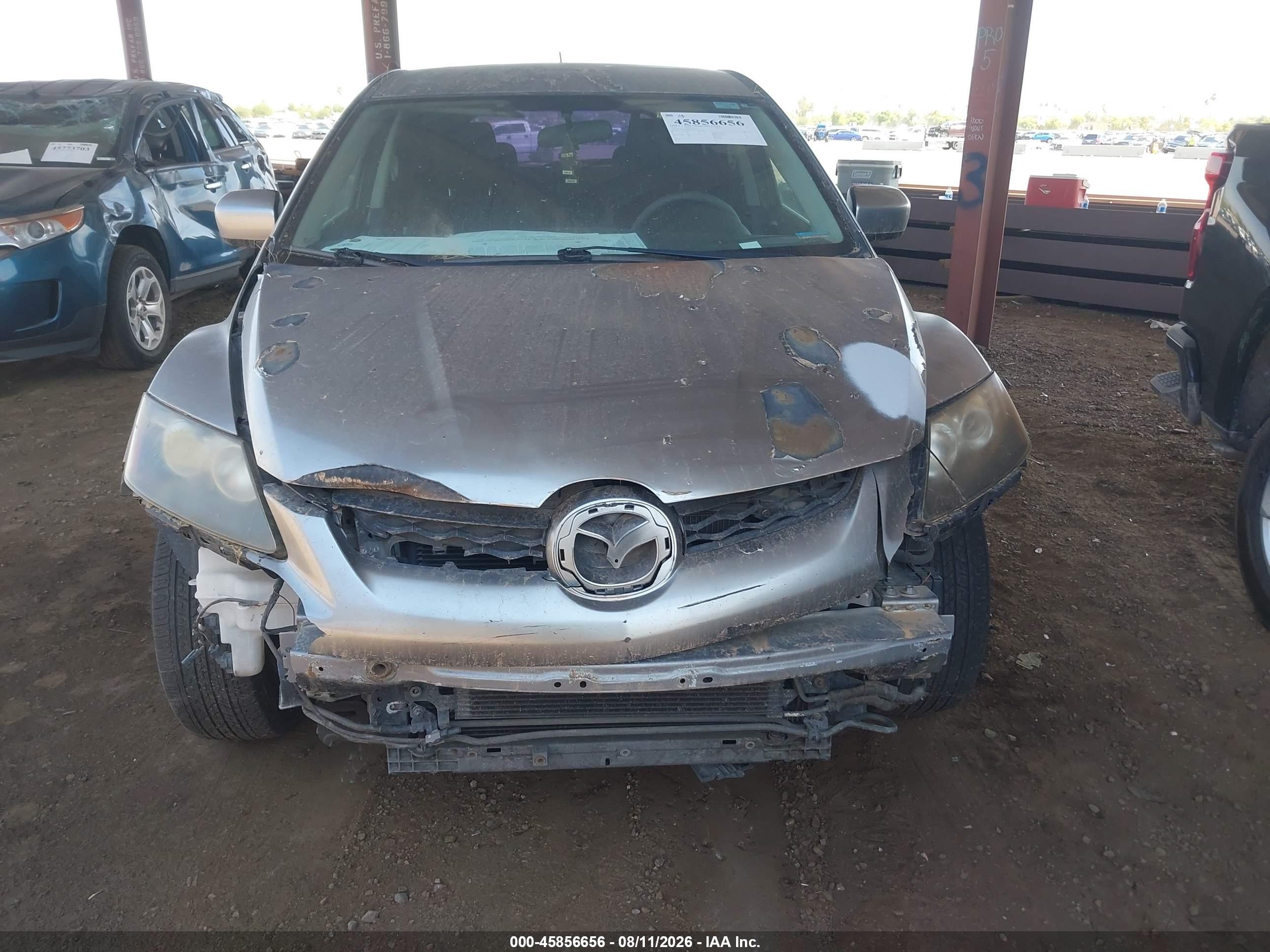 2011 Mazda Cx-7   Silver vin: JM3ER2AM6B0391089
