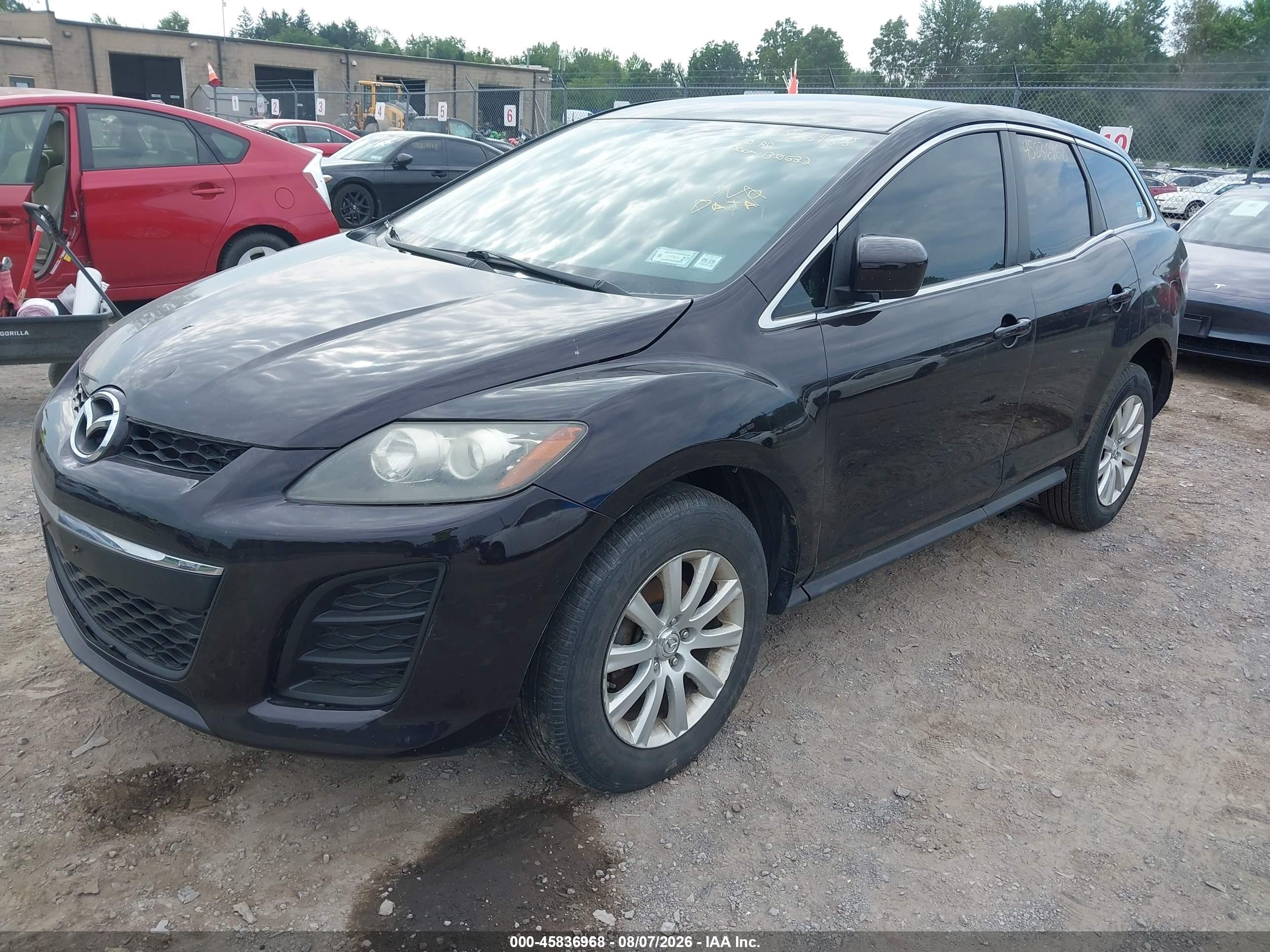 2011 Mazda Cx-7 I Sv Purple vin: JM3ER2AM8B0360653