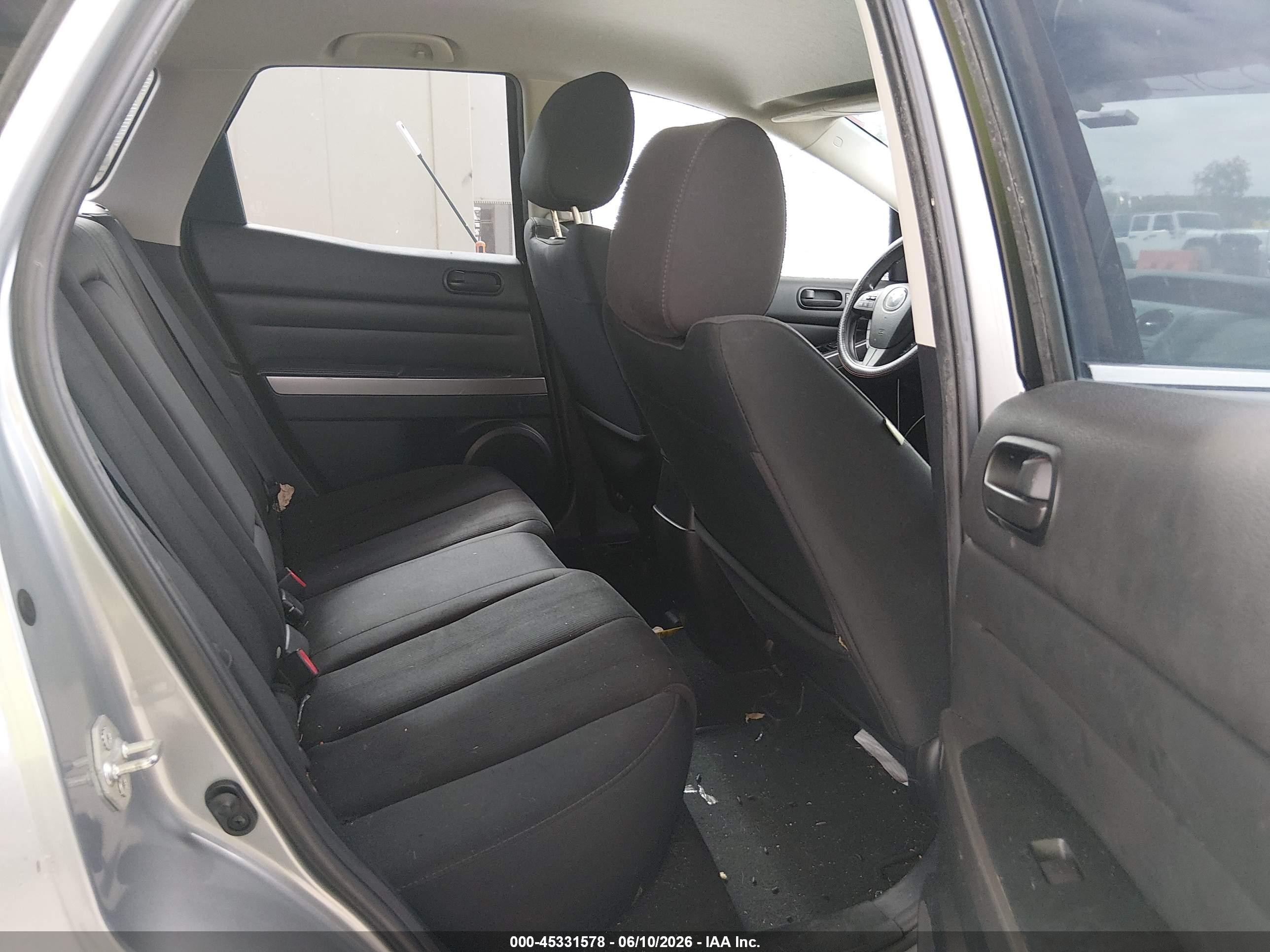 2011 Mazda Cx-7 I Sv Silver vin: JM3ER2AM8B0391322