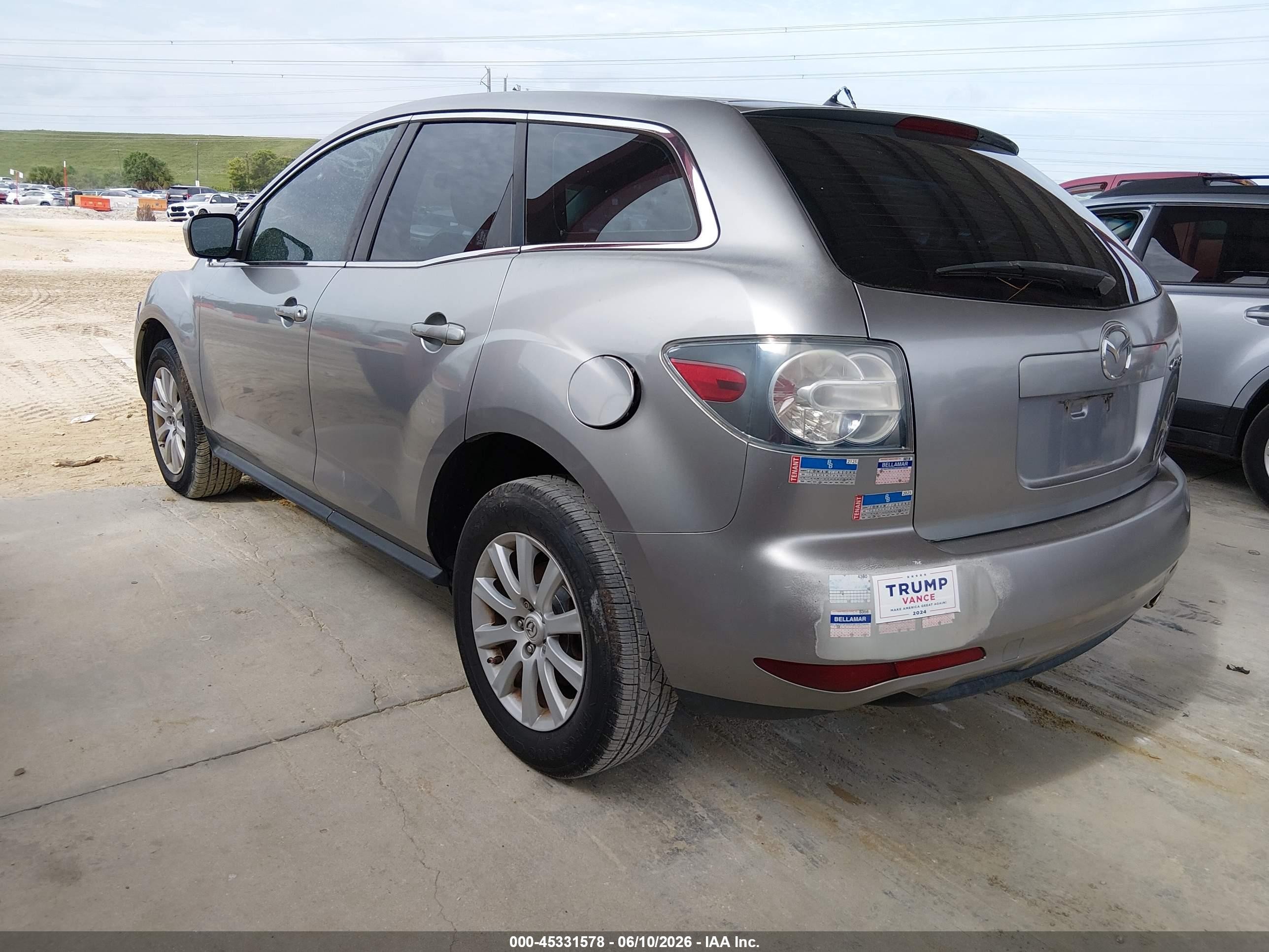 2011 Mazda Cx-7 I Sv Silver vin: JM3ER2AM8B0391322