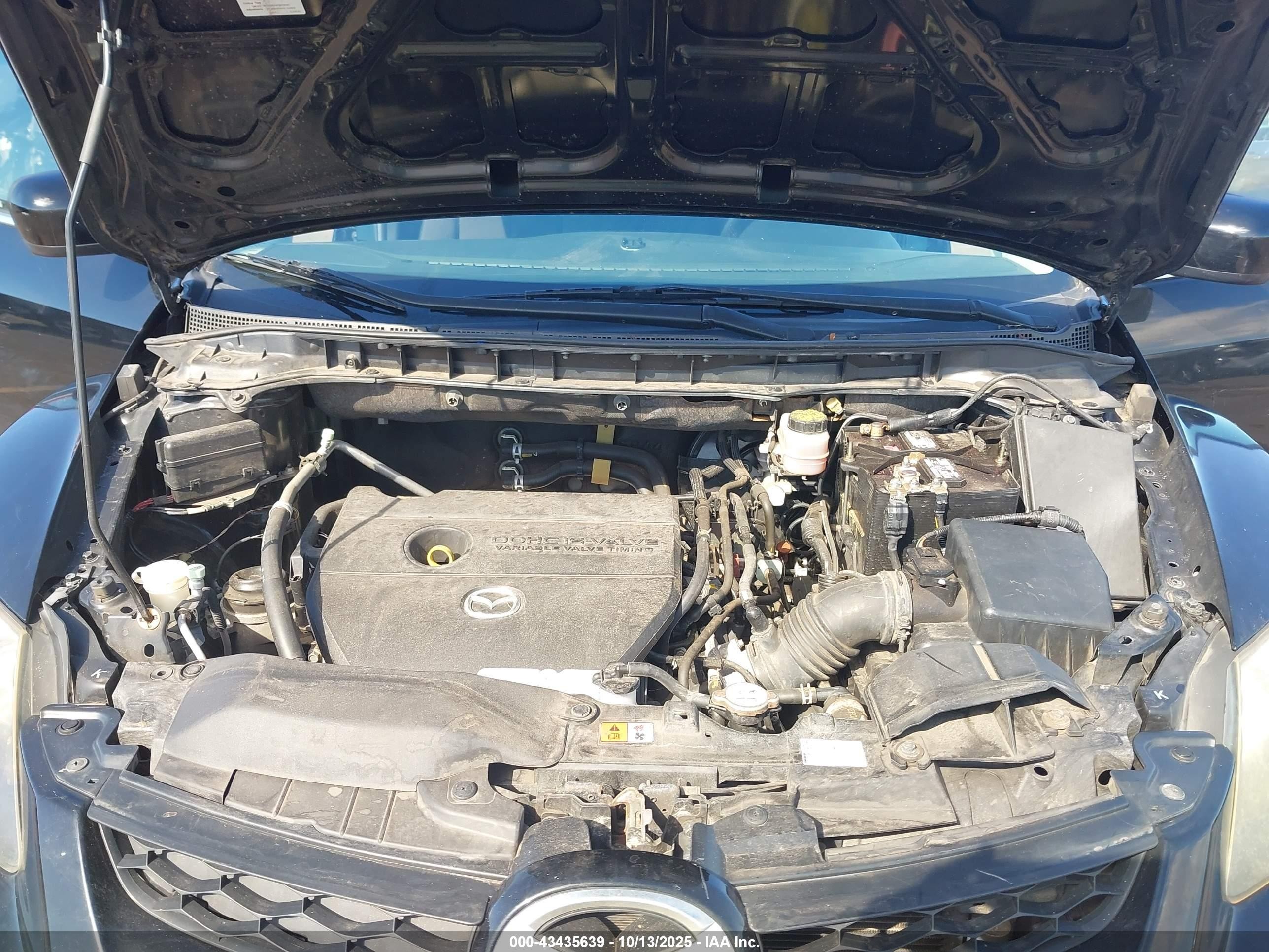 2011 Mazda Cx-7 I Sv Черный vin: JM3ER2AMXB0387630