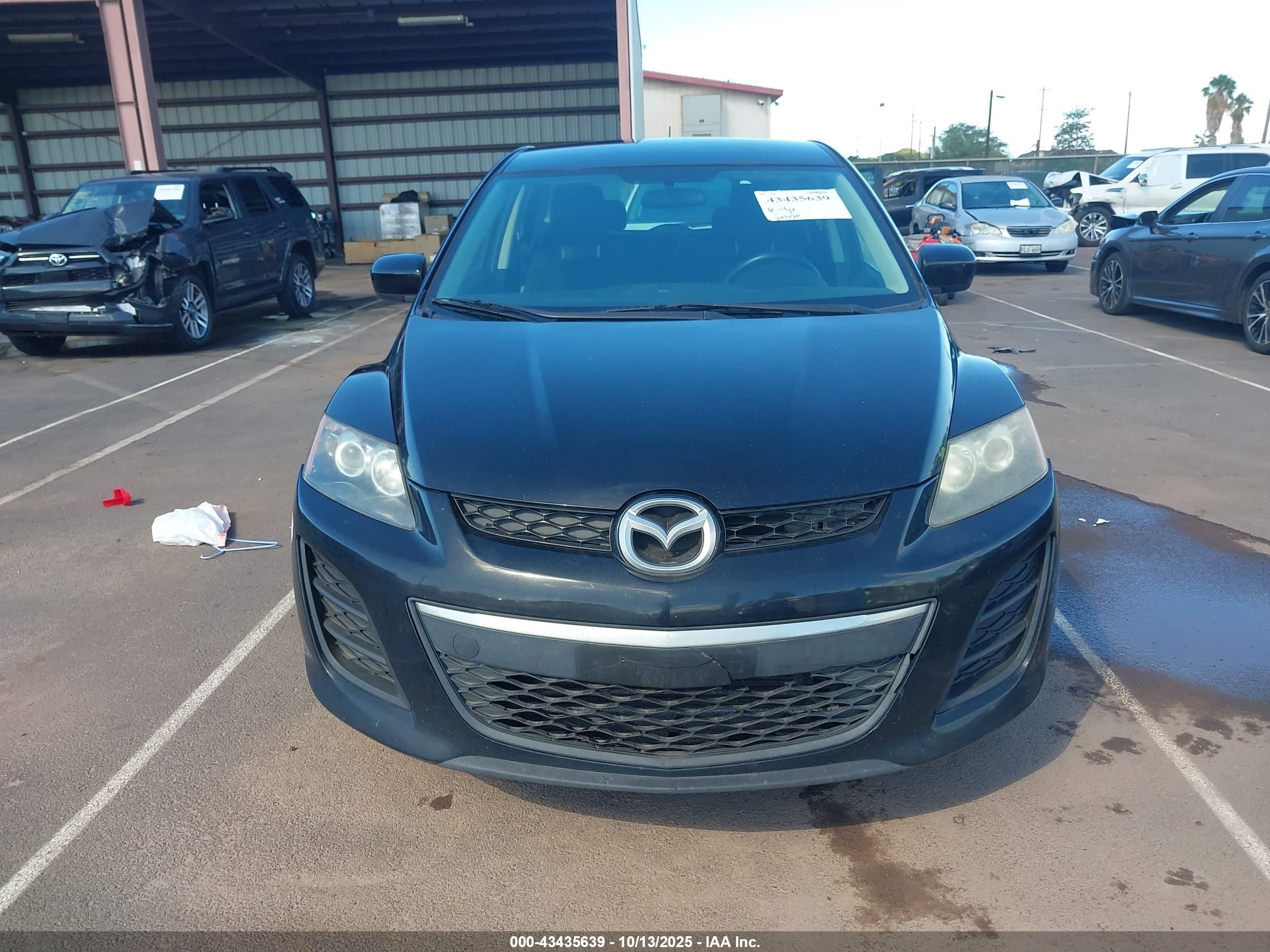 2011 Mazda Cx-7 I Sv Черный vin: JM3ER2AMXB0387630
