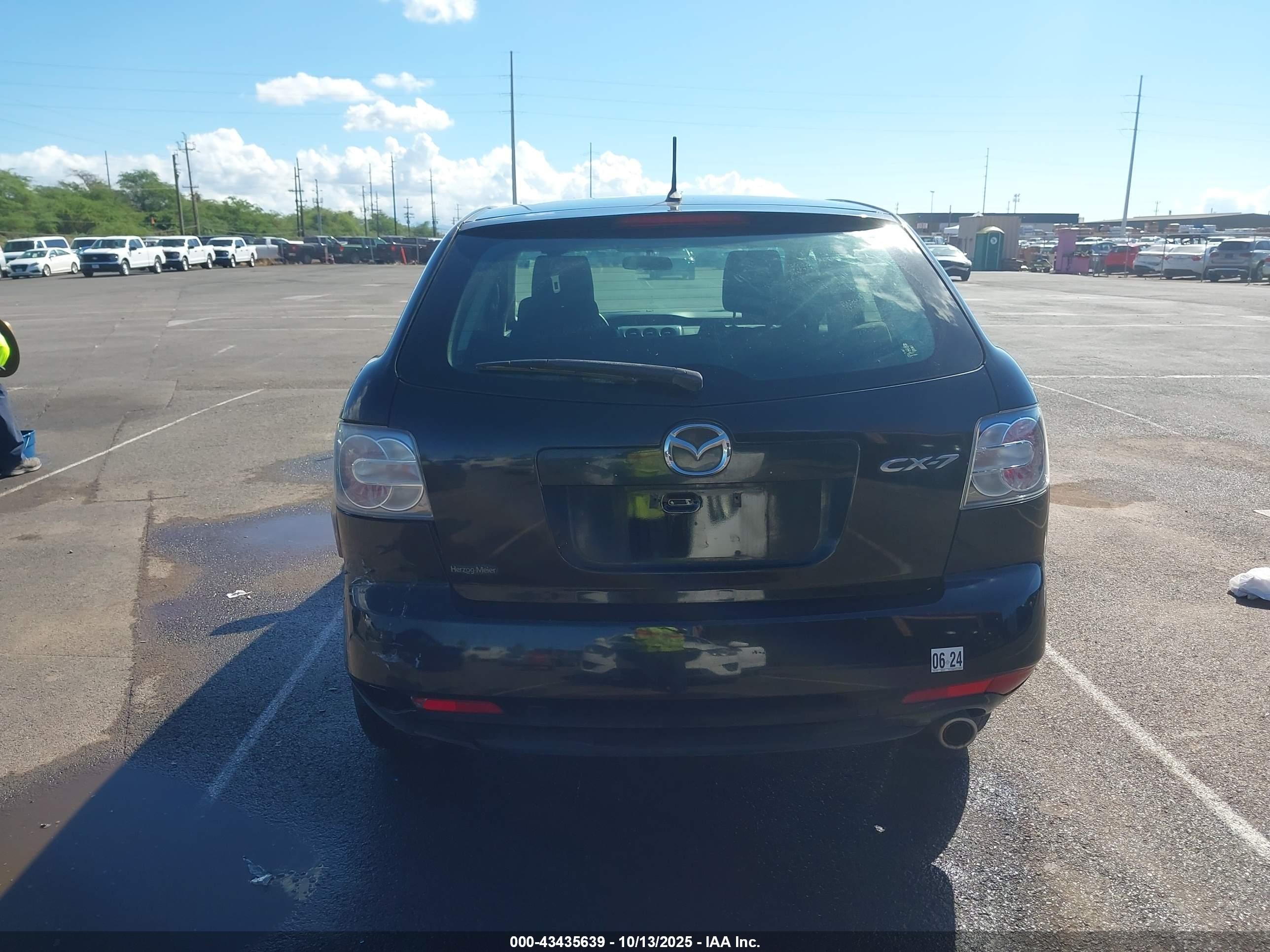 2011 Mazda Cx-7 I Sv Черный vin: JM3ER2AMXB0387630