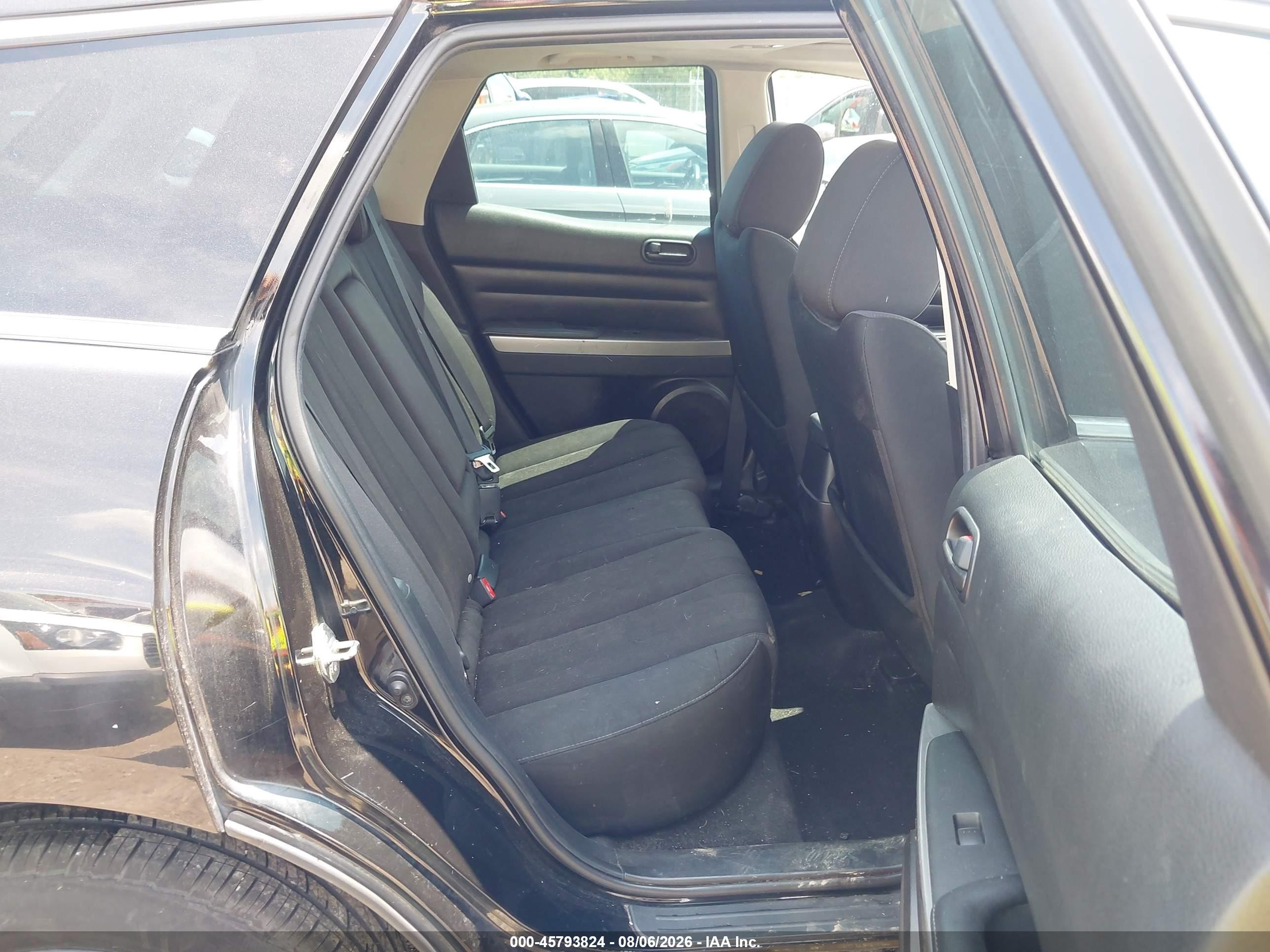 2011 Mazda Cx-7 I Sport Black vin: JM3ER2B50B0358712