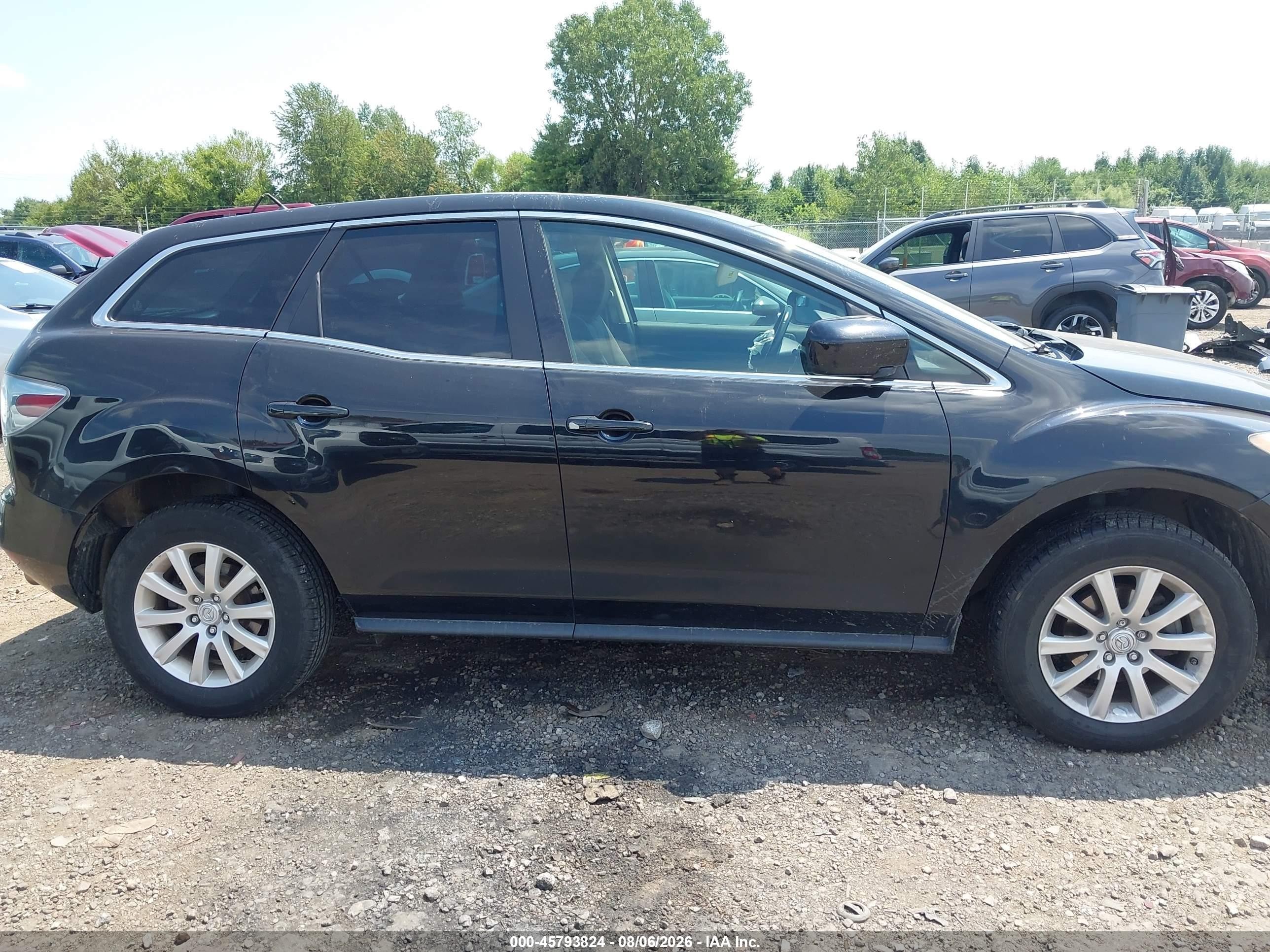 2011 Mazda Cx-7 I Sport Black vin: JM3ER2B50B0358712