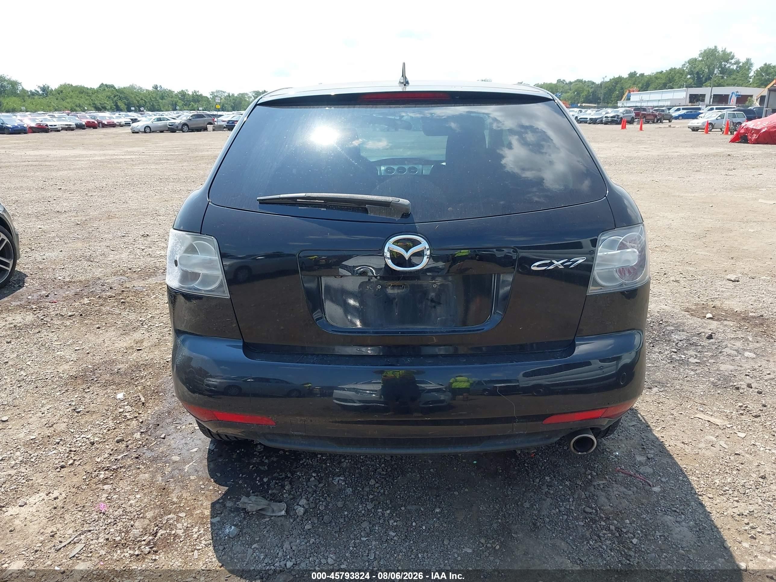 2011 Mazda Cx-7 I Sport Black vin: JM3ER2B50B0358712