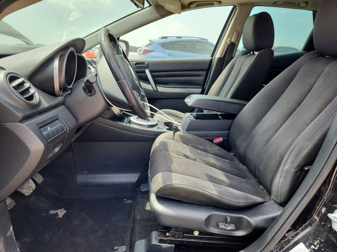 2011 Mazda Cx-7 Black vin: JM3ER2B50B0369807