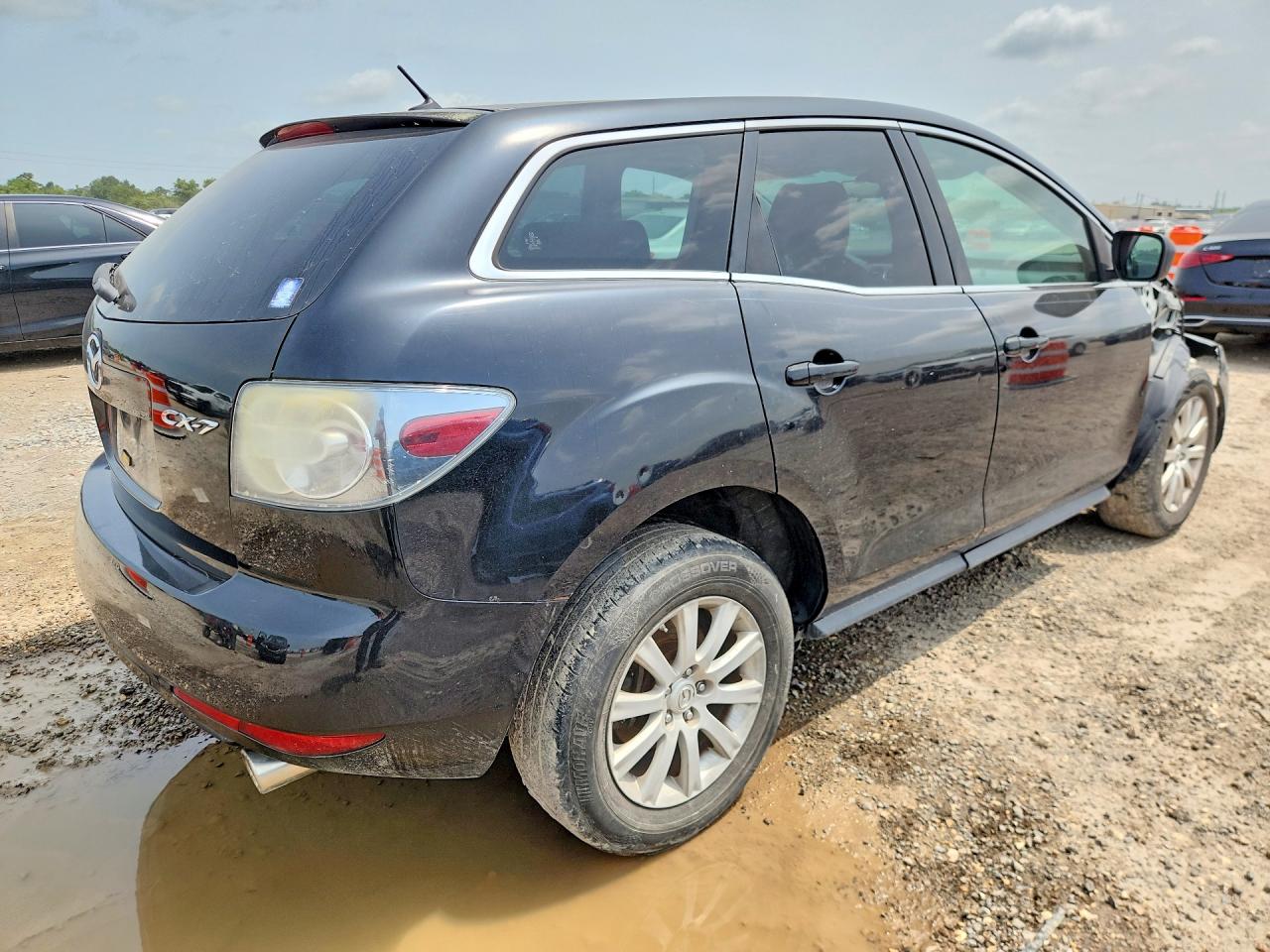 2011 Mazda Cx-7 Black vin: JM3ER2B50B0369807