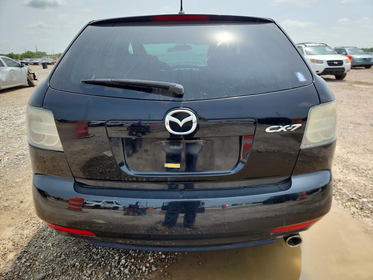 2011 Mazda Cx-7 Black vin: JM3ER2B50B0369807
