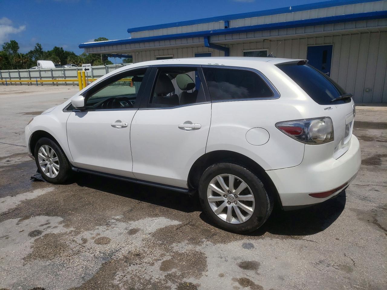 2011 Mazda Cx-7 White vin: JM3ER2B50B0378328