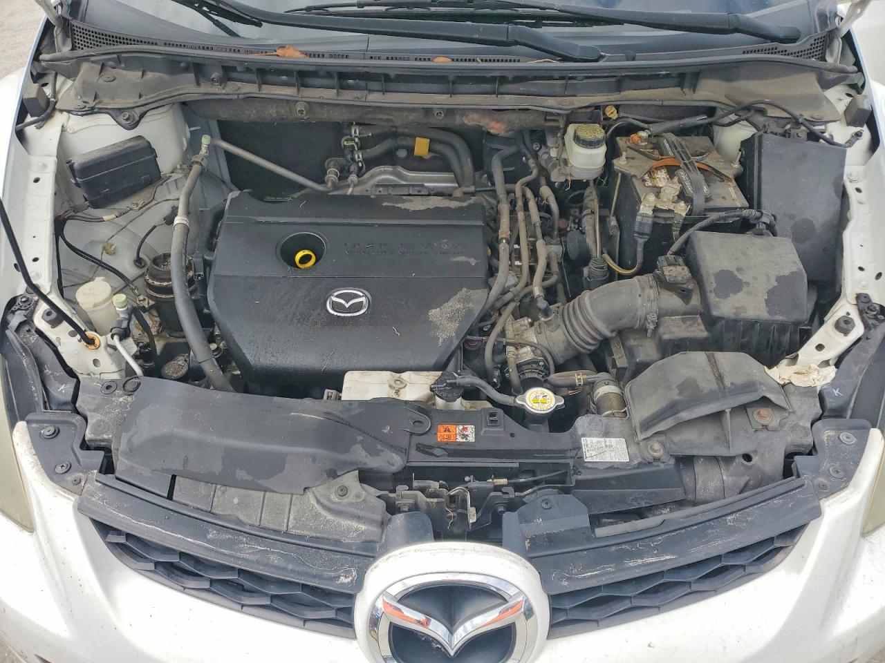 2011 Mazda Cx-7 White vin: JM3ER2B50B0378328