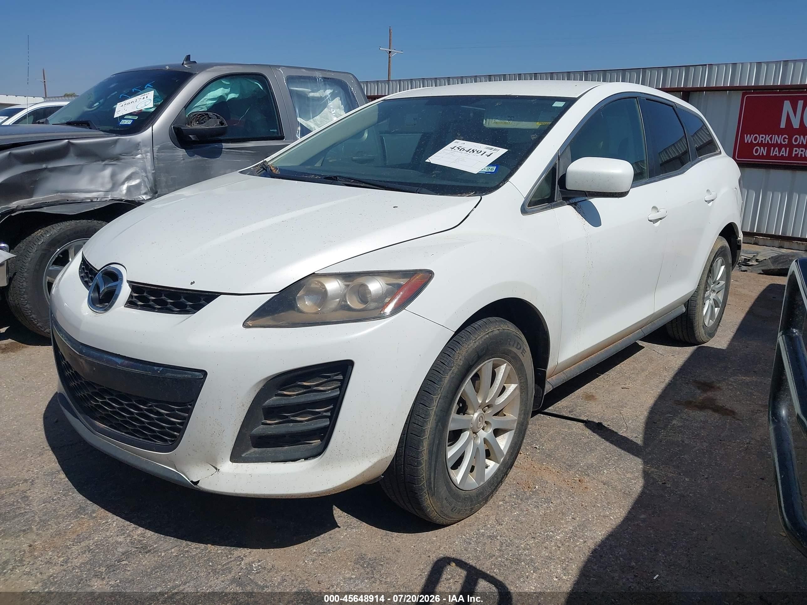 2011 Mazda Cx-7 I Sport Белый vin: JM3ER2B50B0389104