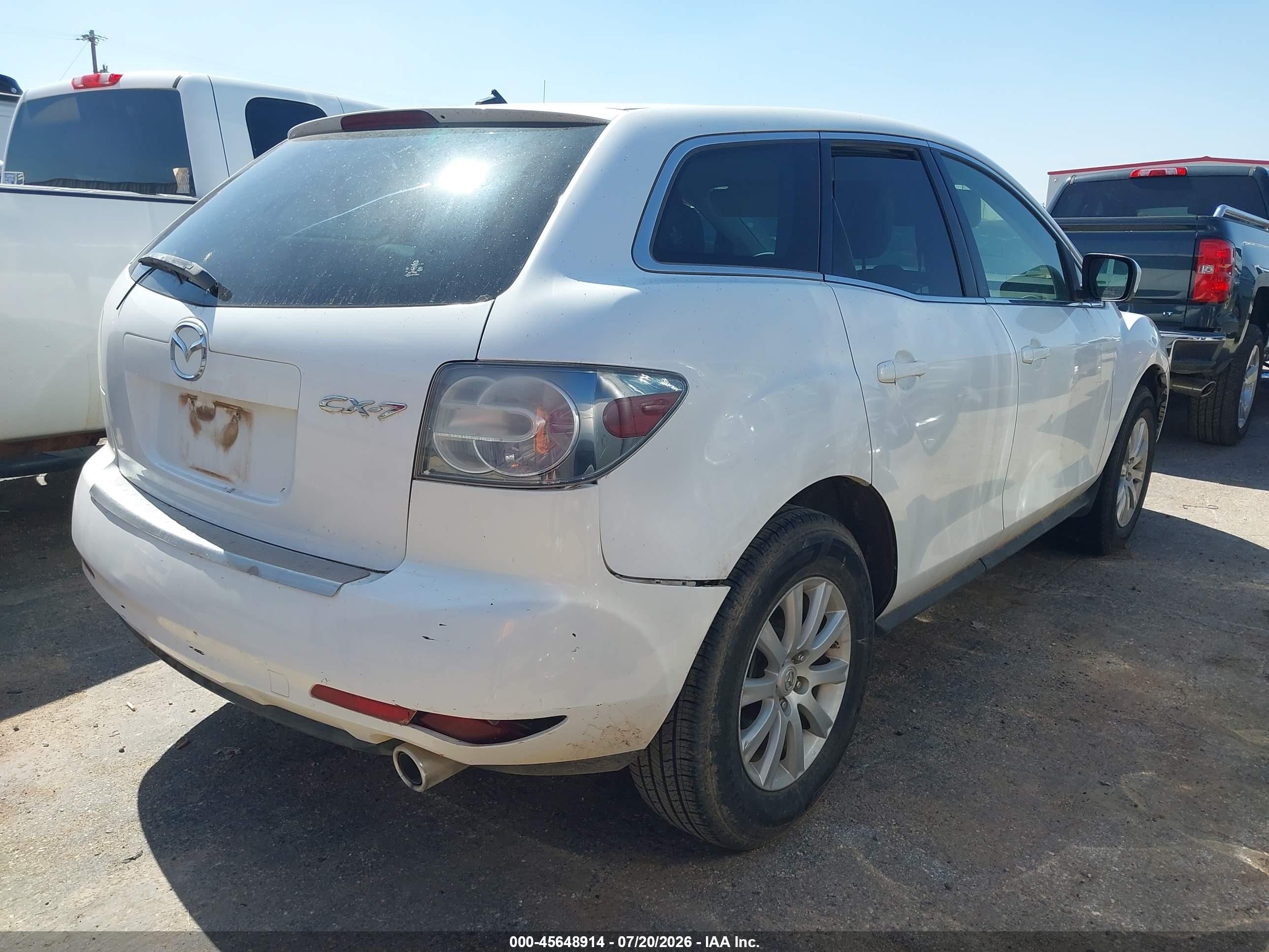 2011 Mazda Cx-7 I Sport Белый vin: JM3ER2B50B0389104