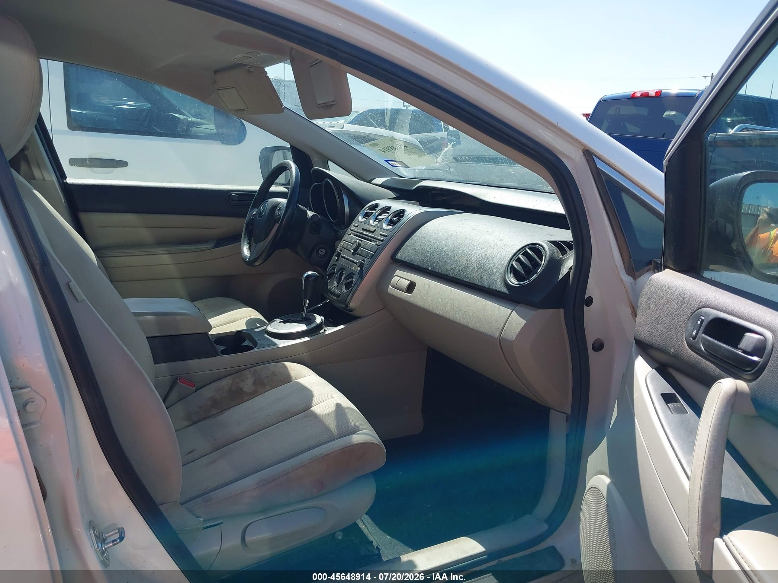 2011 Mazda Cx-7 I Sport Белый vin: JM3ER2B50B0389104