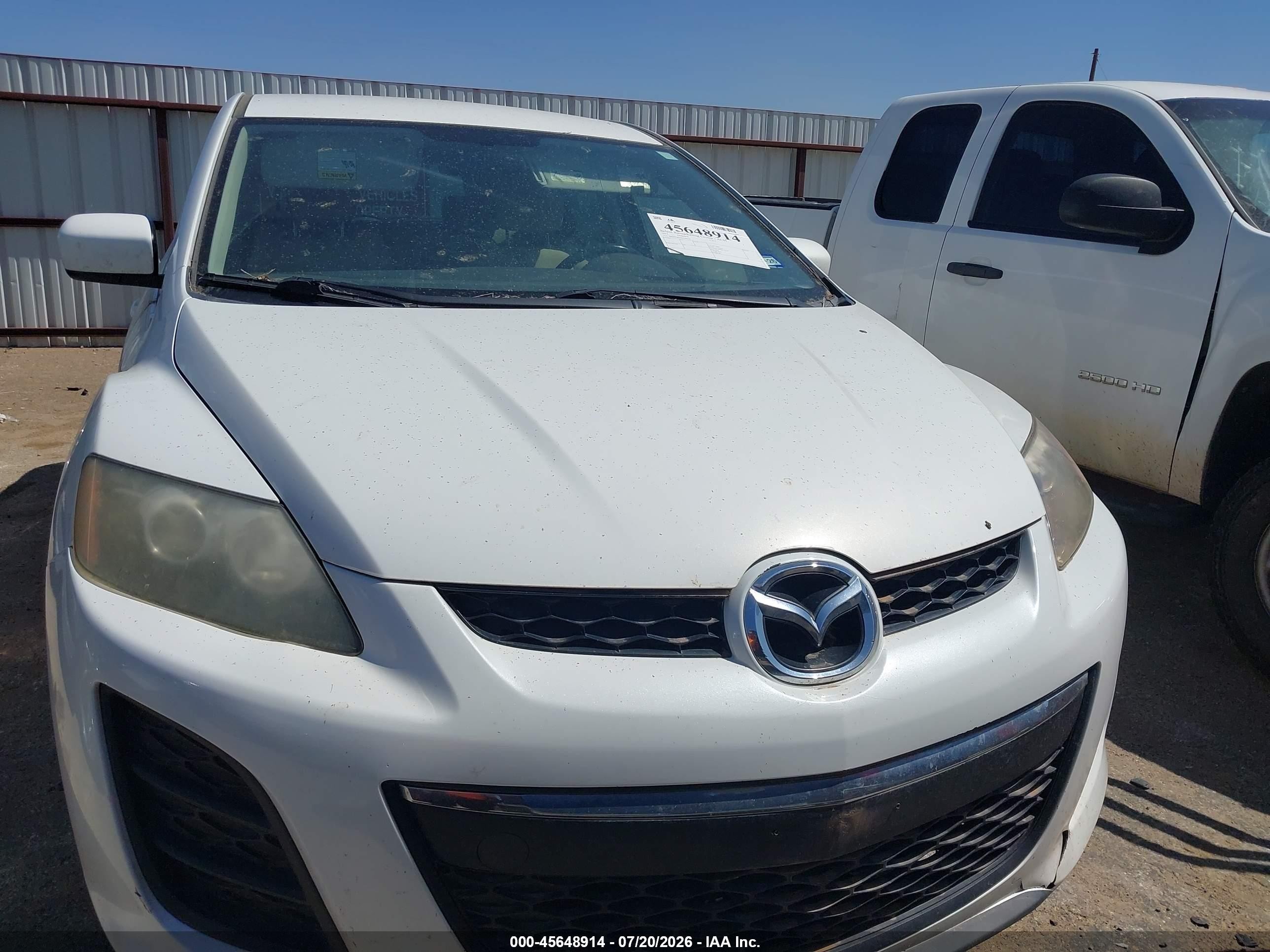 2011 Mazda Cx-7 I Sport Белый vin: JM3ER2B50B0389104