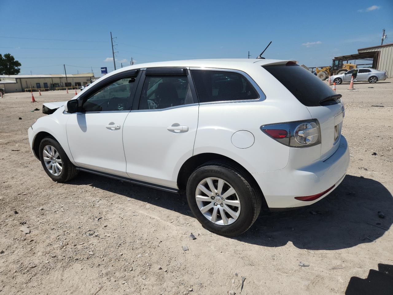 2011 Mazda Cx-7 White vin: JM3ER2B50B0405575