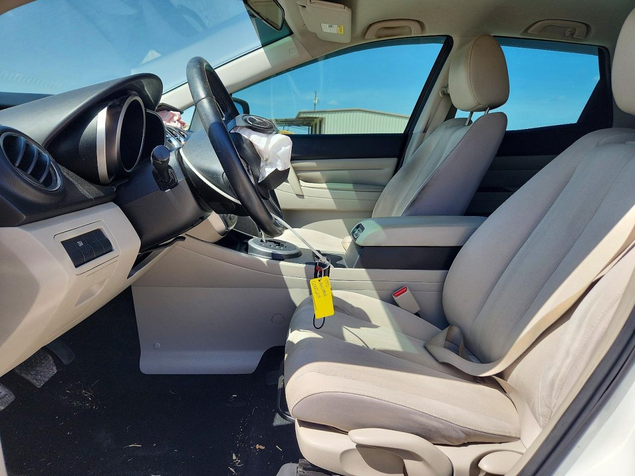 2011 Mazda Cx-7 White vin: JM3ER2B50B0405575
