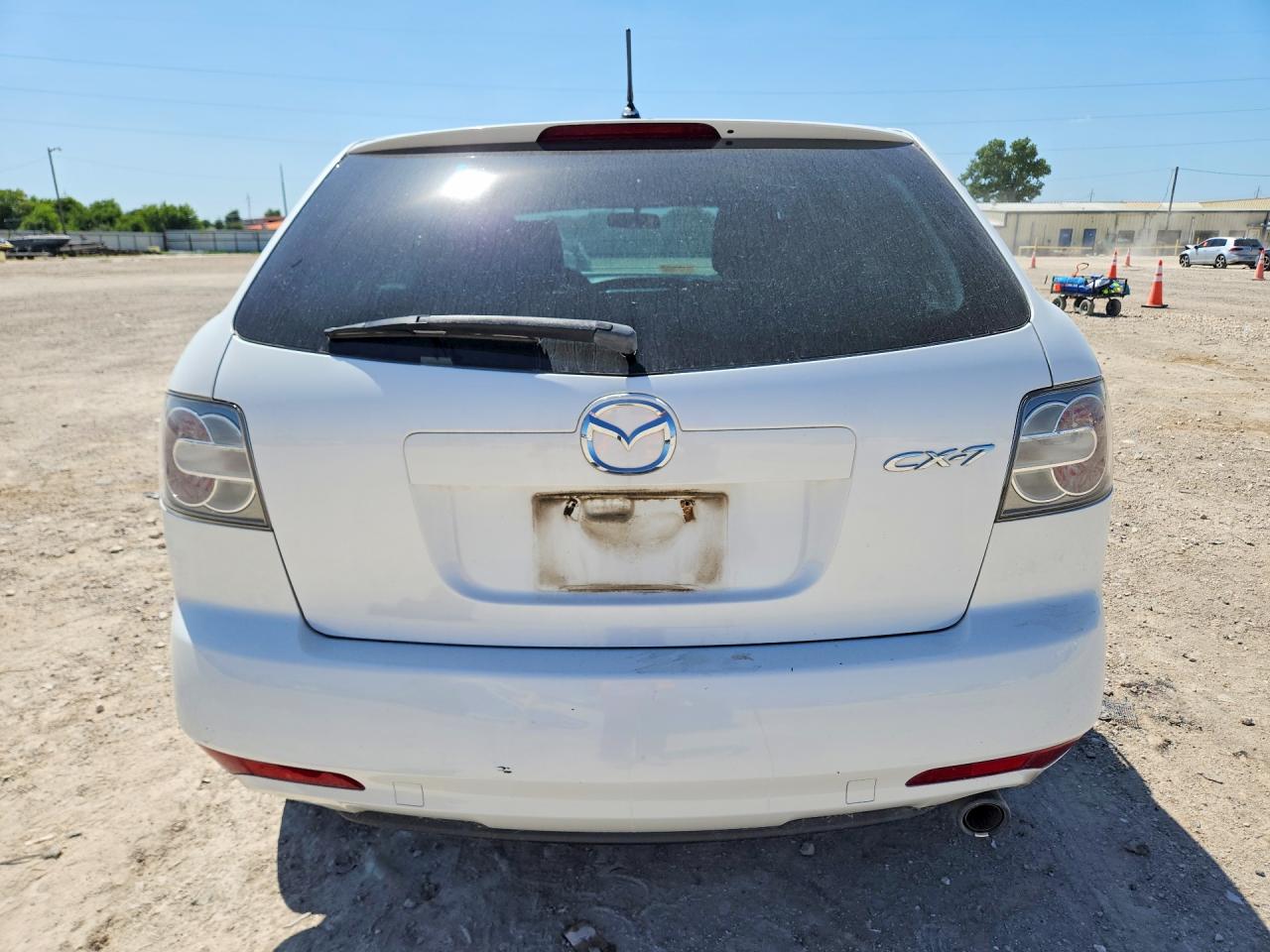 2011 Mazda Cx-7 White vin: JM3ER2B50B0405575