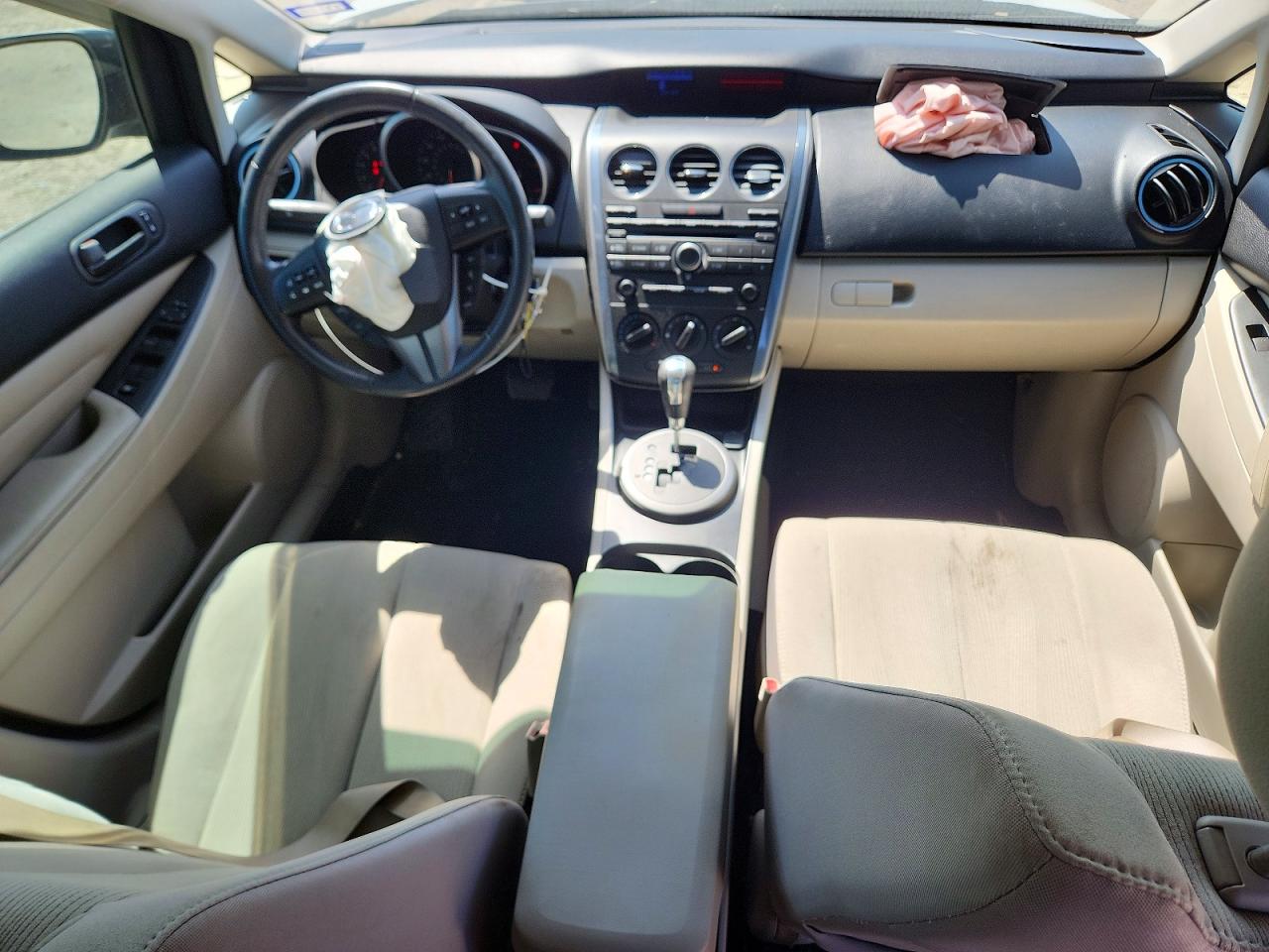 2011 Mazda Cx-7 White vin: JM3ER2B50B0405575