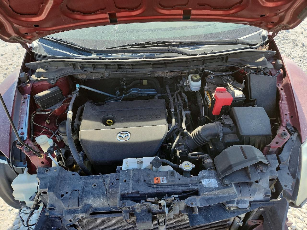2012 Mazda Cx-7 Red vin: JM3ER2B50C0415704