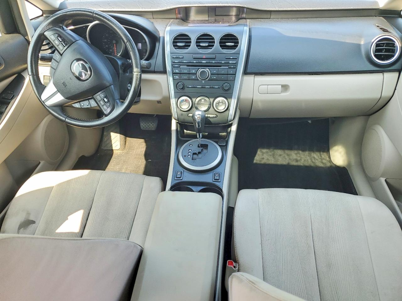 2012 Mazda Cx-7 White vin: JM3ER2B50C0419087