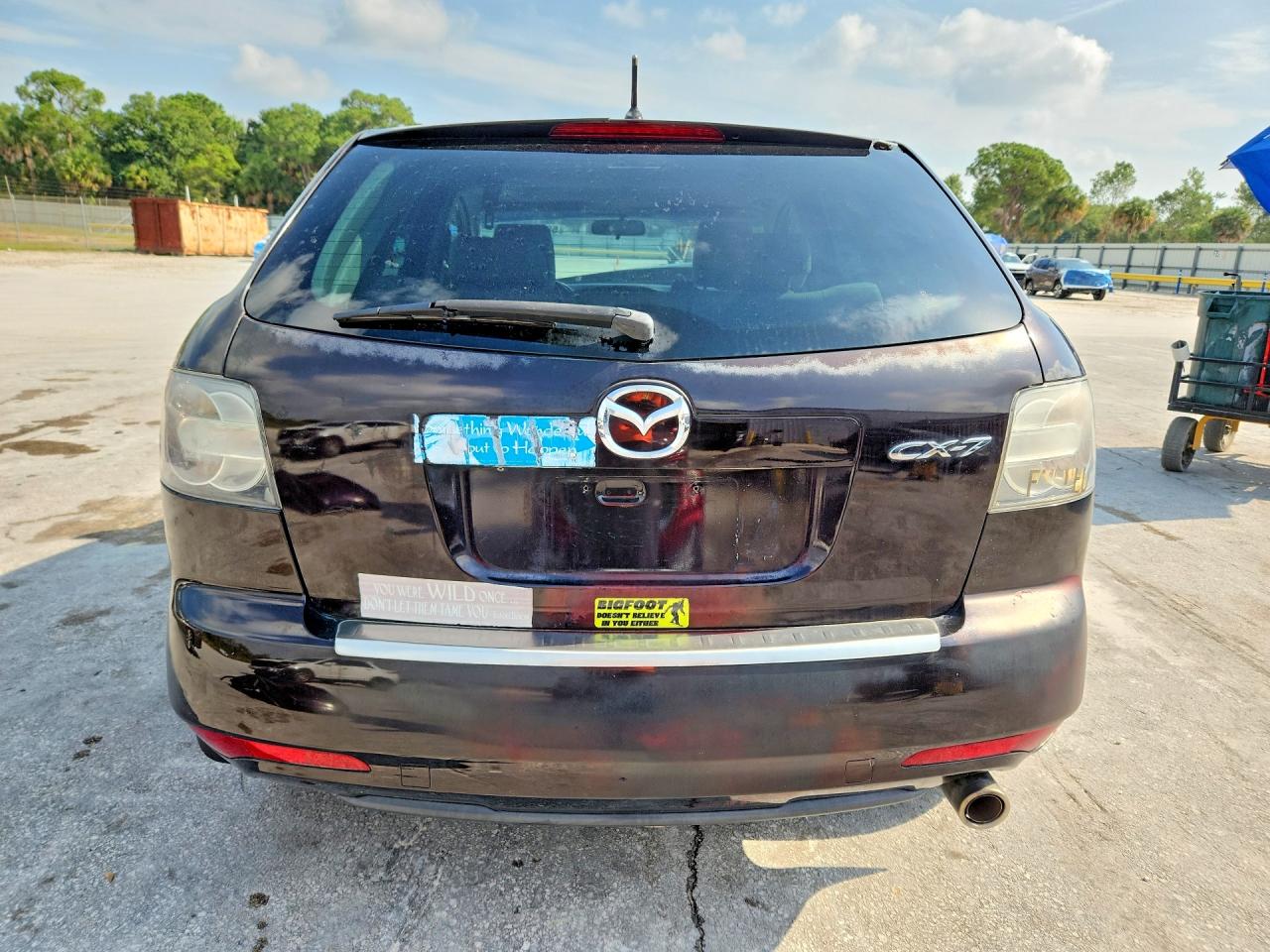 2011 Mazda Cx-7 Фиолетовый vin: JM3ER2B51B0368083