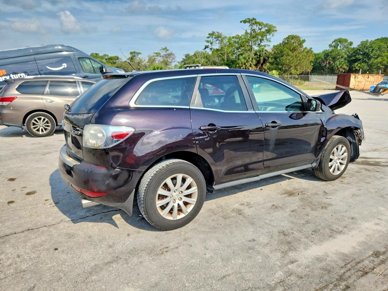 2011 Mazda Cx-7 Фиолетовый vin: JM3ER2B51B0368083