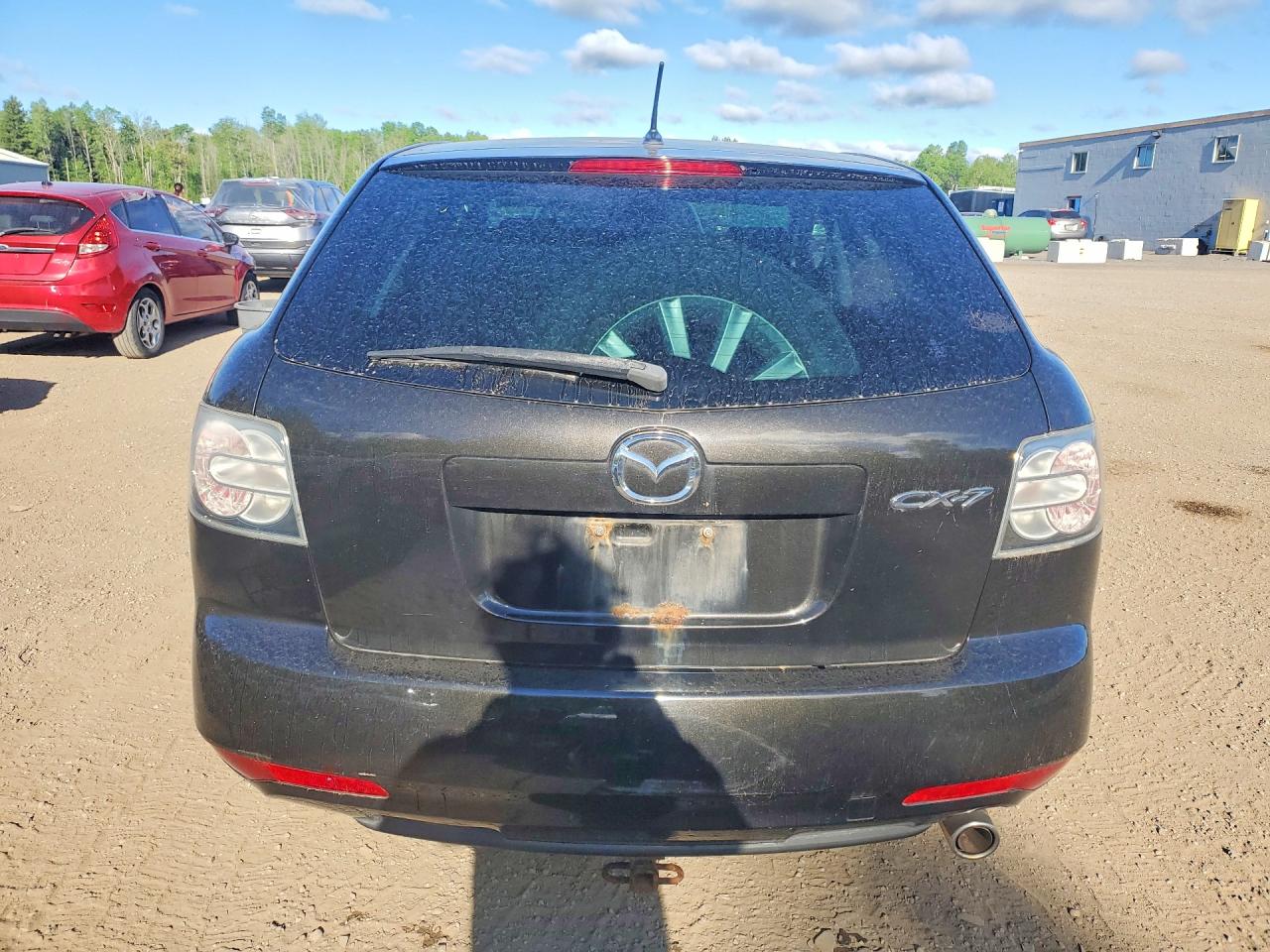 2011 Mazda Cx-7 Black vin: JM3ER2B51B0369332