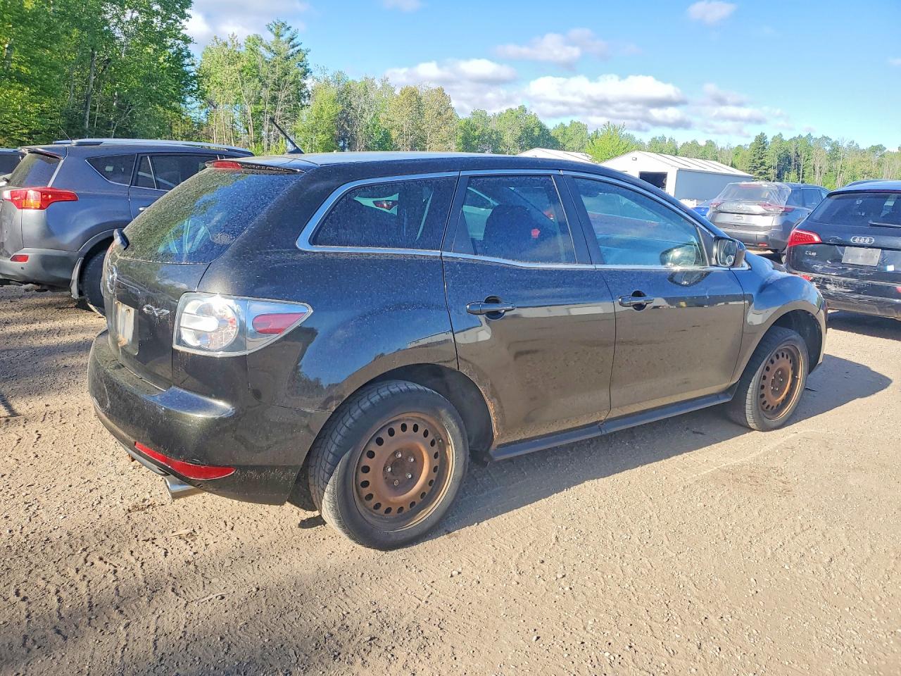 2011 Mazda Cx-7 Black vin: JM3ER2B51B0369332
