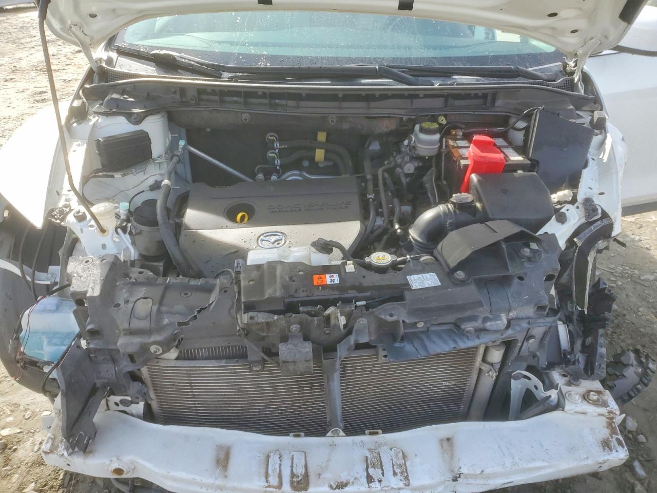 2011 Mazda Cx-7 Белый vin: JM3ER2B51B0376619