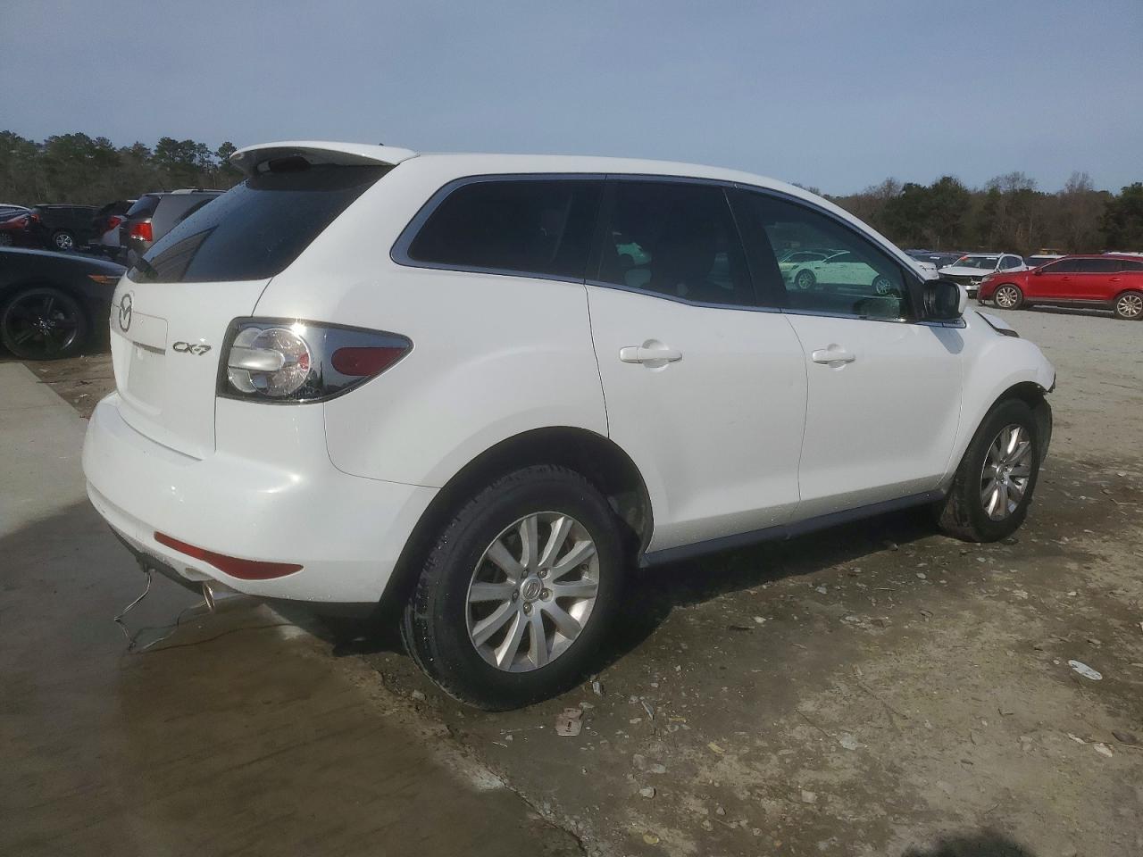 2011 Mazda Cx-7 Белый vin: JM3ER2B51B0376619