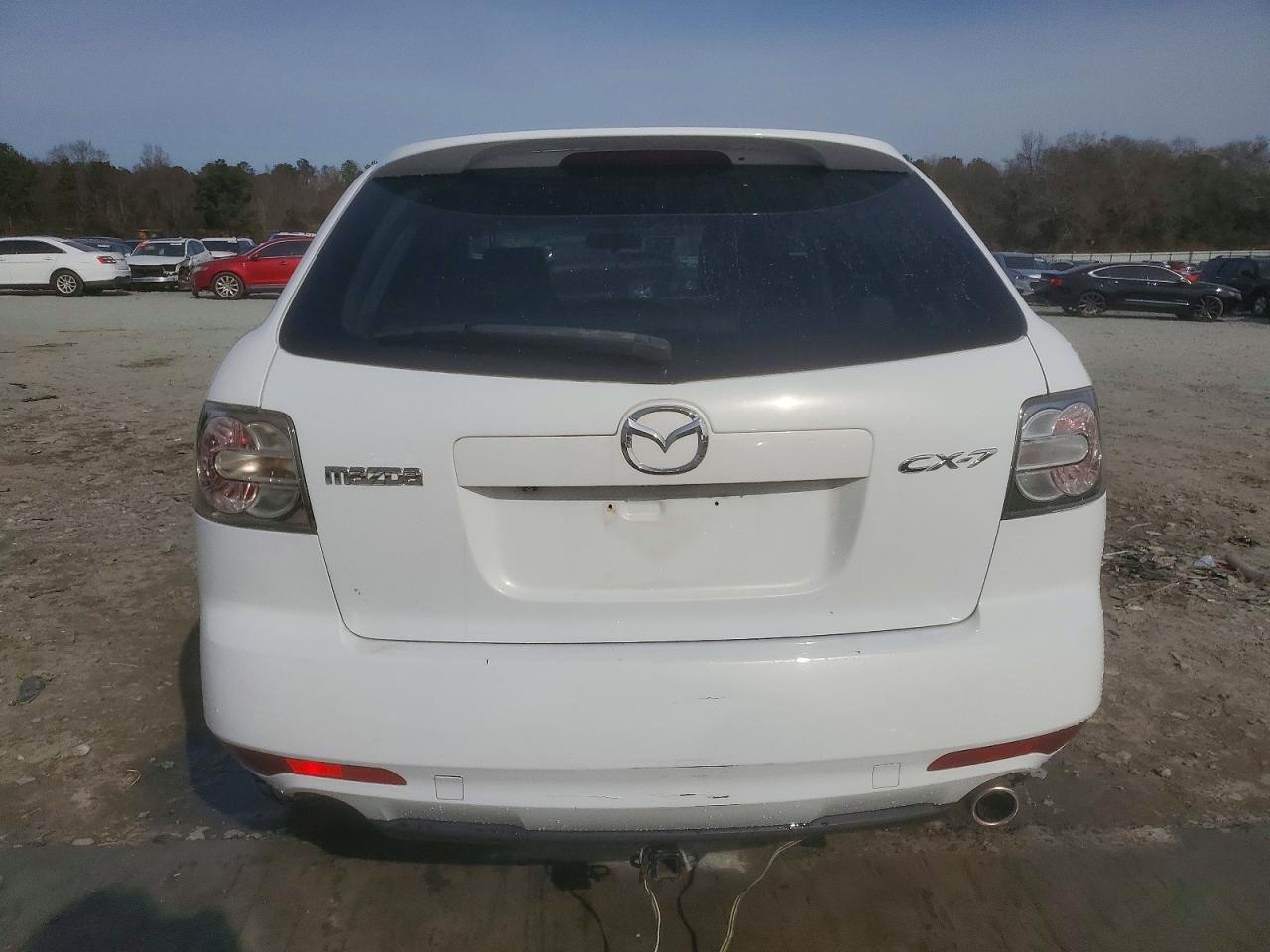 2011 Mazda Cx-7 Белый vin: JM3ER2B51B0376619