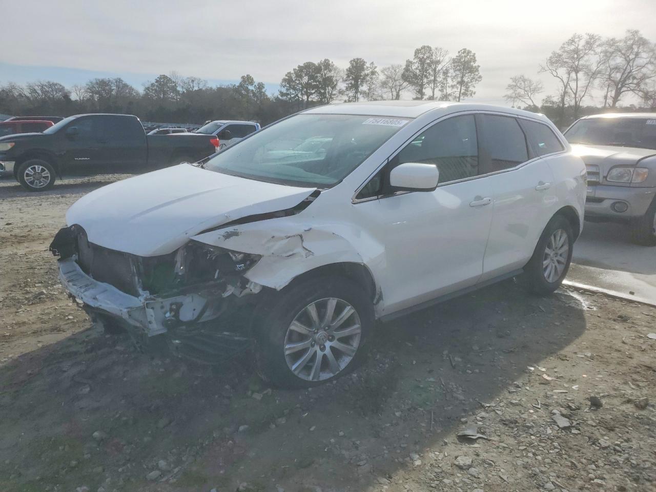 2011 Mazda Cx-7 Белый vin: JM3ER2B51B0376619